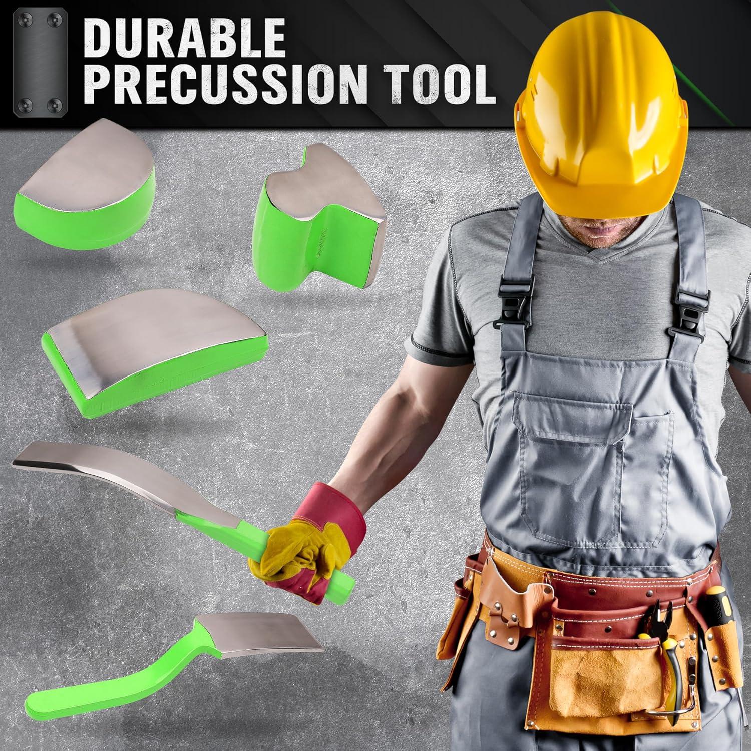 Juego de Martillo y Dolly SWANLAKE 9 Piezas para Carrocería