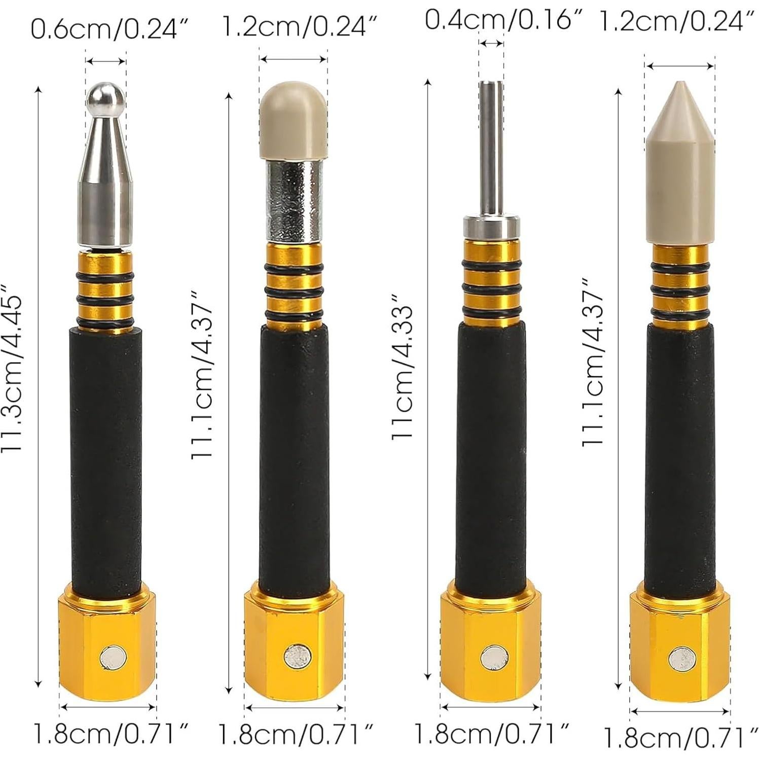 Juego de 4 Herramientas de Golpe WKHOKI para Abolladuras