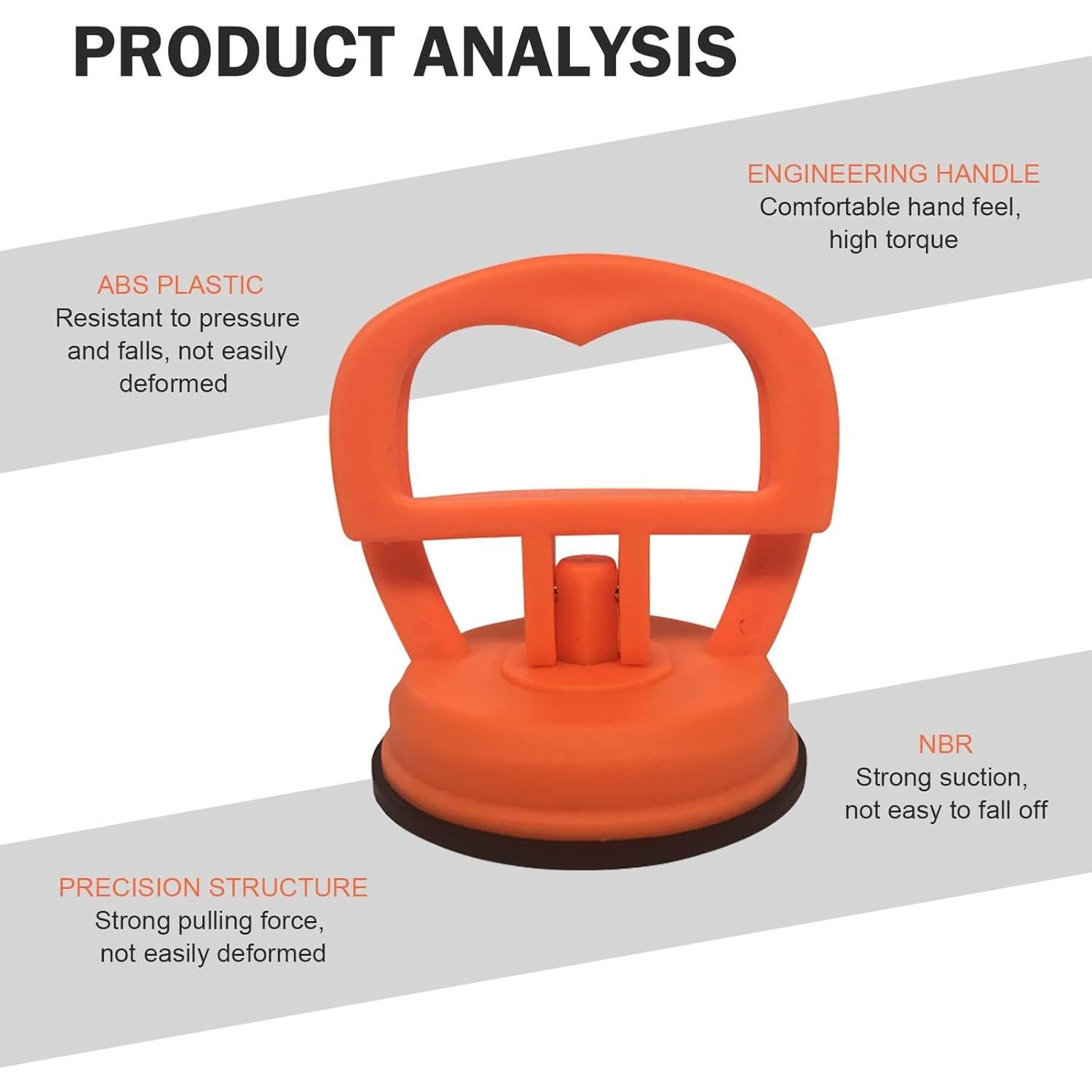 Extractor de Abolladuras de Coche CyperFair 2 Pcs Ventosa