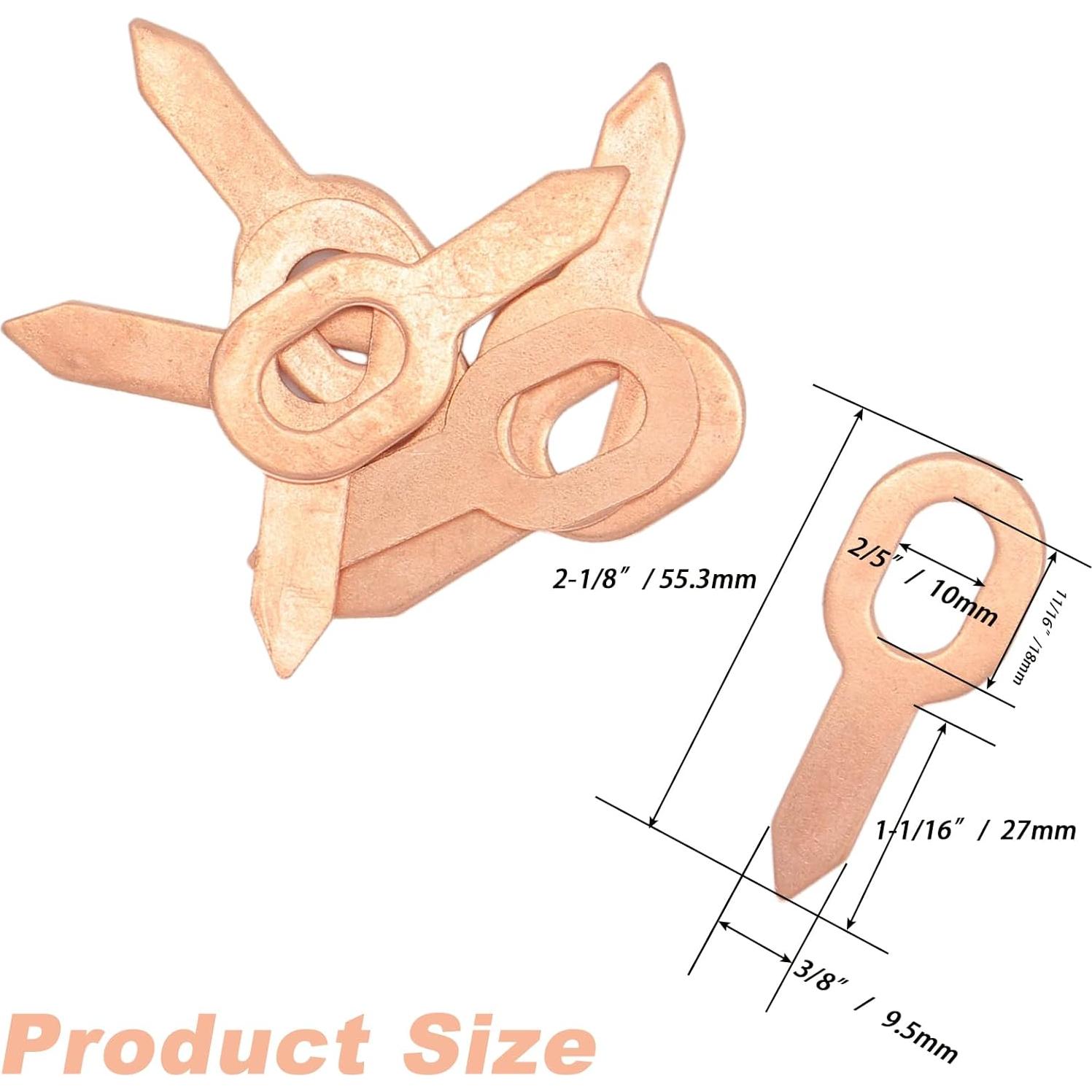 Anillos de Extracción de Abolladuras 50PCS Asusolvent - Reparación Profesional