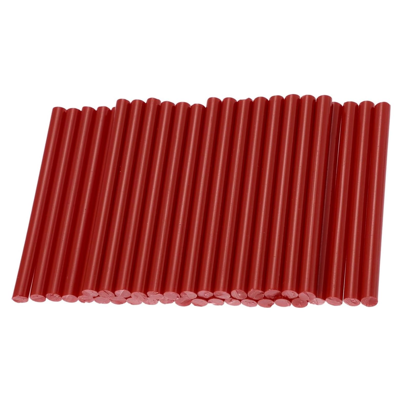 36pcs 7 x 100mm EVA Paintless Dent Repair Hot Melt Glue Sticks Red Universal for Car Auto Auto Replacement Parts