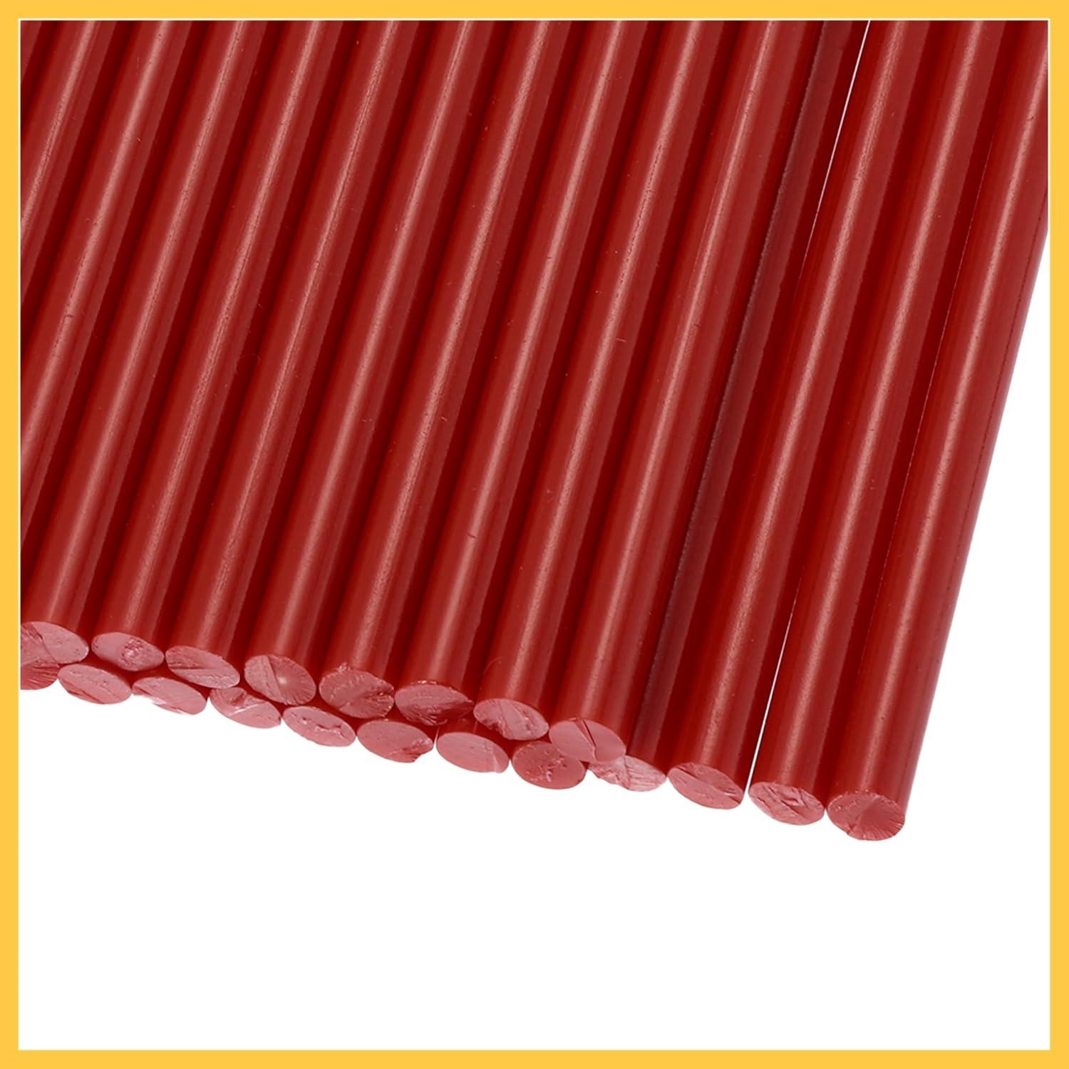 36pcs 7 x 100mm EVA Paintless Dent Repair Hot Melt Glue Sticks Red Universal for Car Auto Auto Replacement Parts