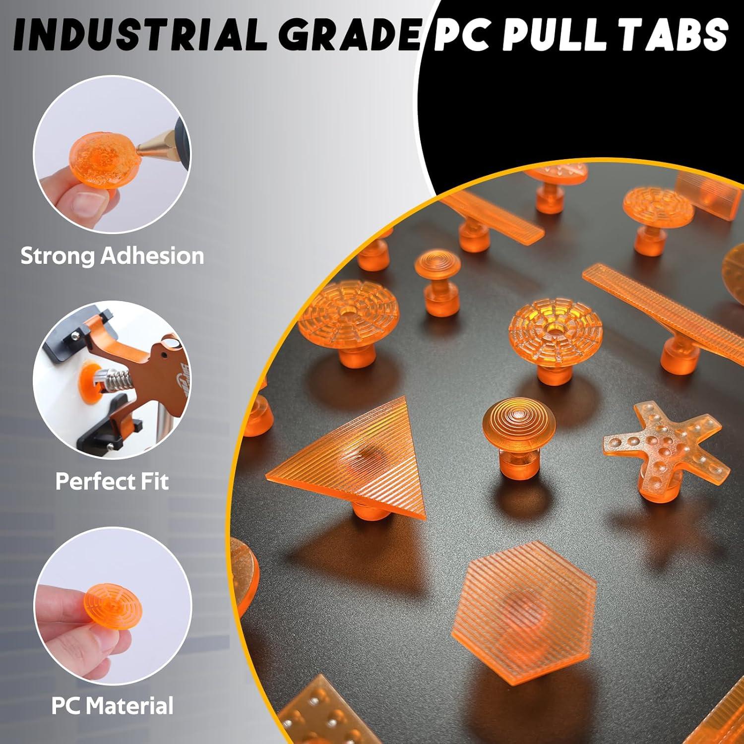 Kit de Reparación de Abolladuras Super PDR 74PCS Profesional