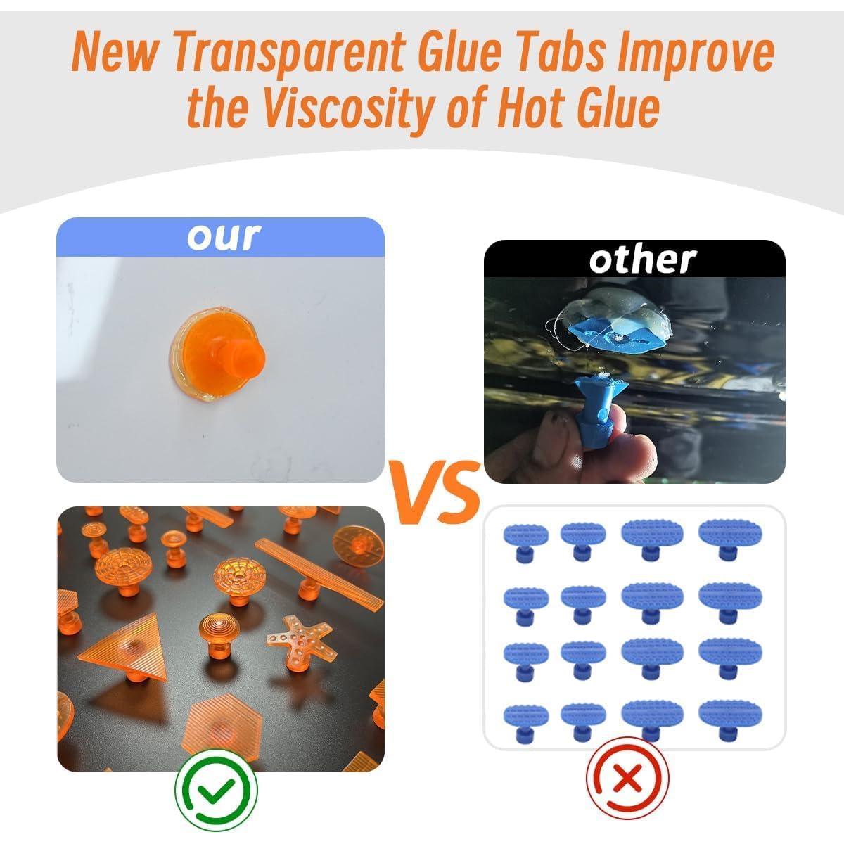 Kit de Reparación de Abolladuras Super PDR 74PCS Profesional