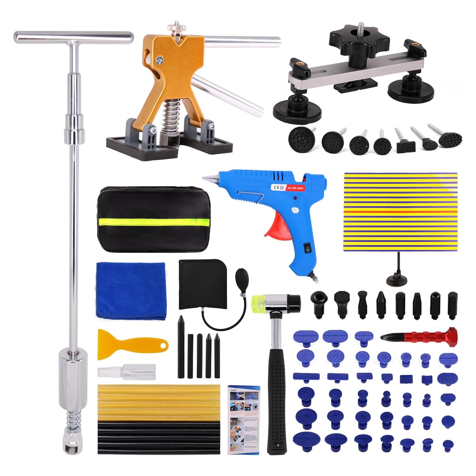 Kit de Extracción de Abolladuras CZJCMECH 93 PCS - Reparación Sin Pintura