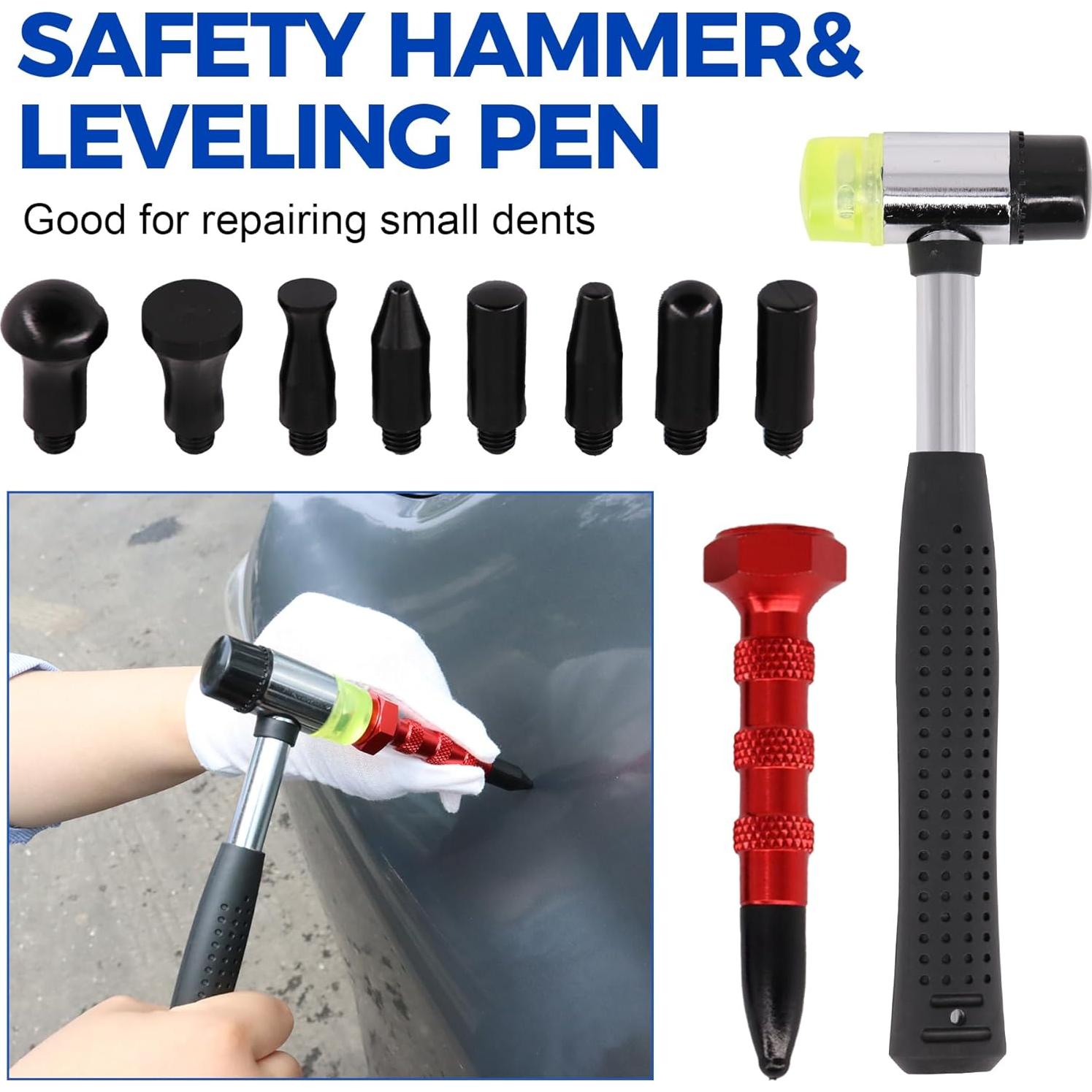 Kit de Extracción de Abolladuras CZJCMECH 93 PCS - Reparación Sin Pintura