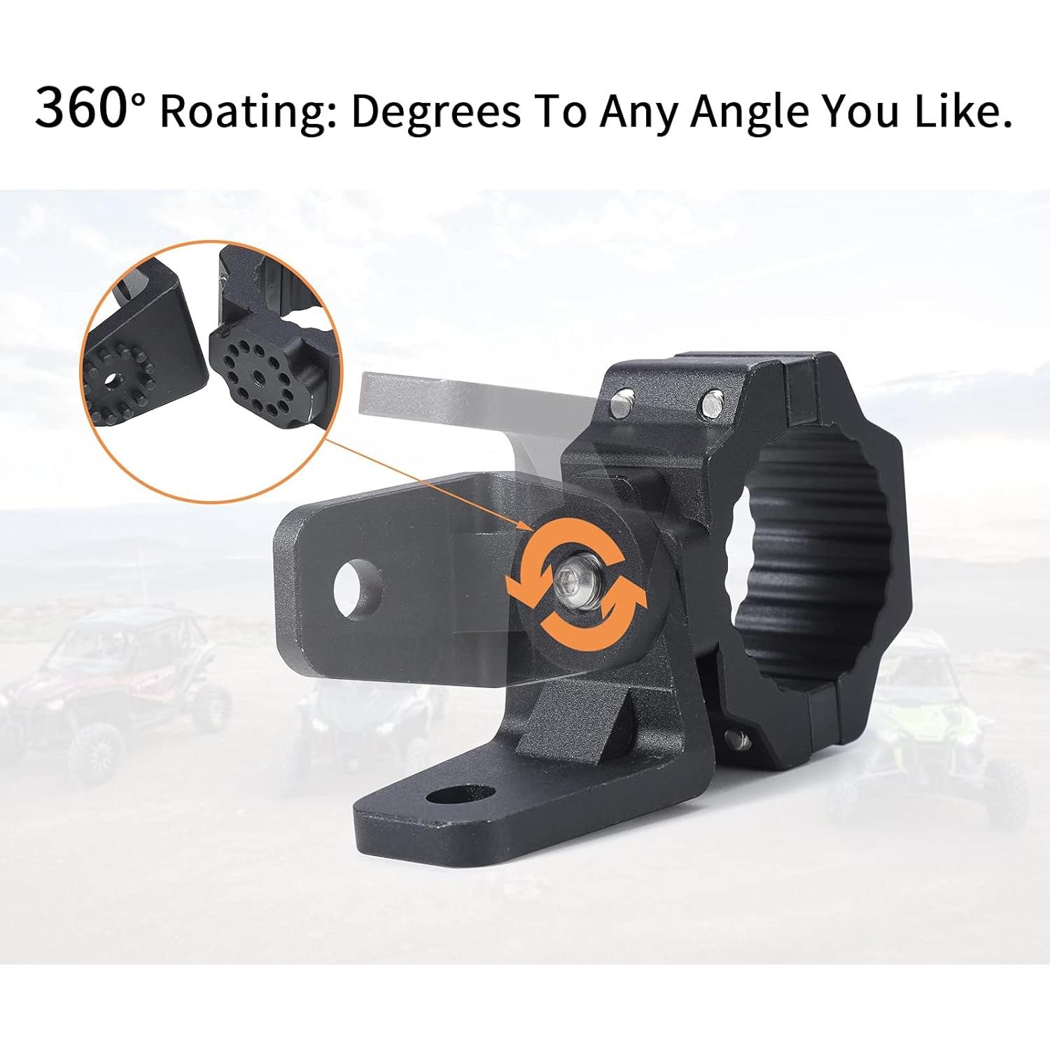 Soporte de Luz UTV Zidiyoruo 360° para Jaula 1.75-2"