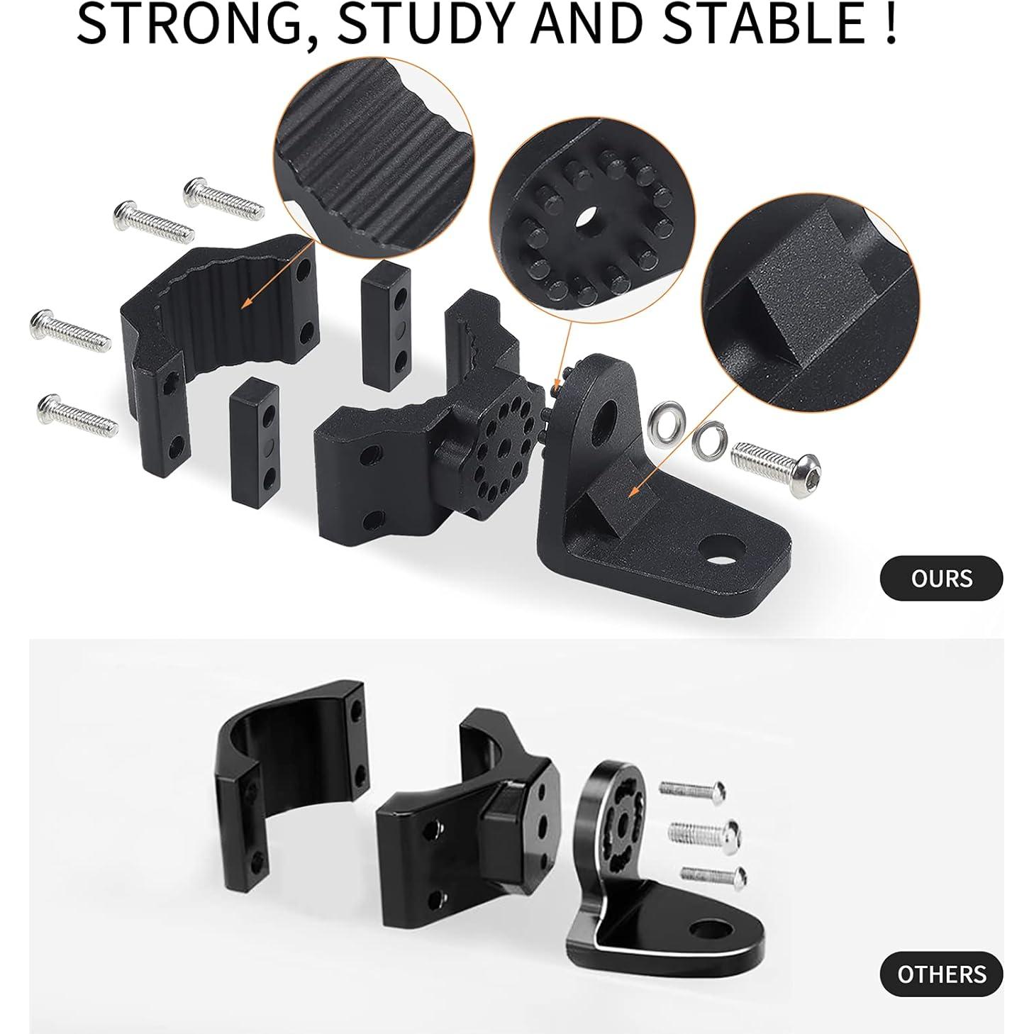 Soporte de Luz UTV Zidiyoruo 360° para Jaula 1.75-2"