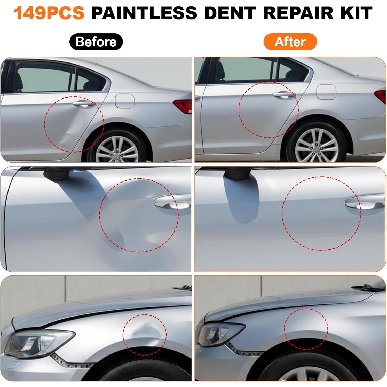 Kit de Extracción de Abolladuras Xeoca 149PCS Sin Pintura