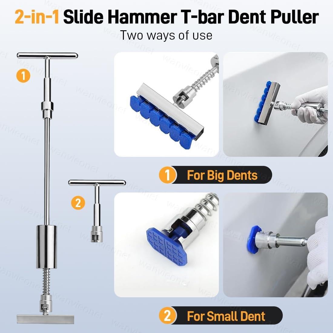 Kit de Extracción de Abolladuras Wanvieonet 139 Piezas