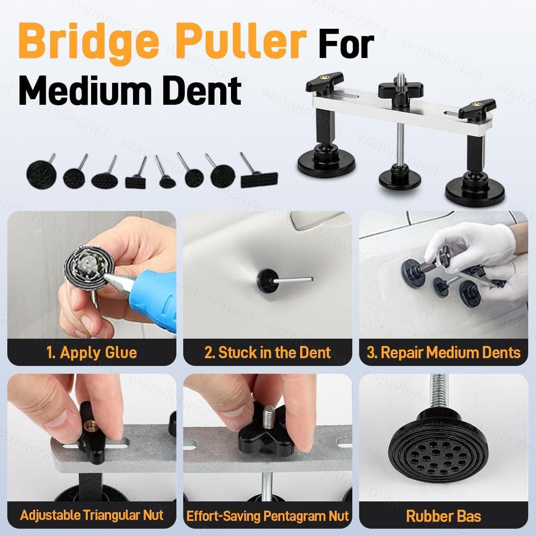 Kit de Extracción de Abolladuras Wanvieonet 139 Piezas