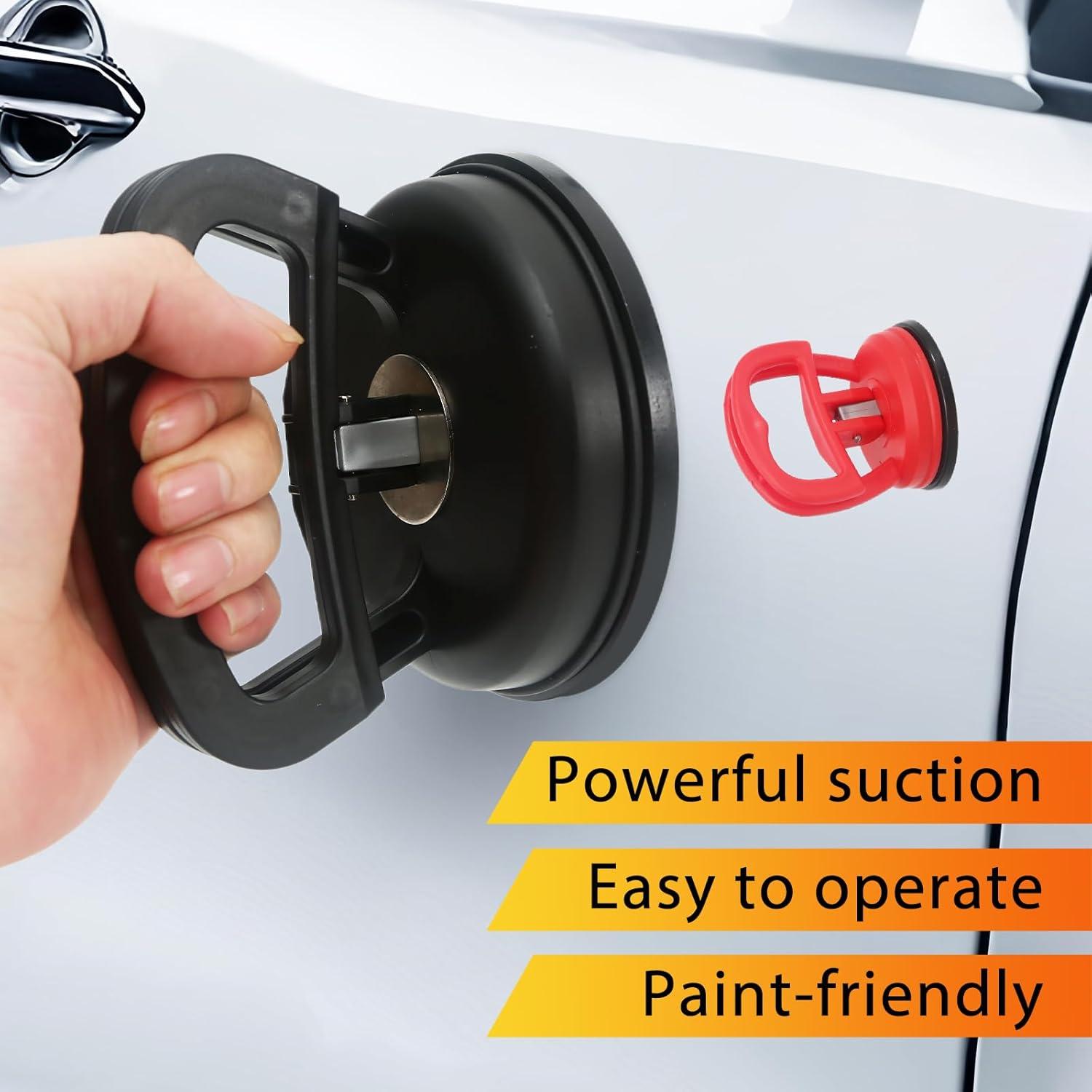 Extractor de Abolladuras de Coche Genérico Naranja - Kit Completo