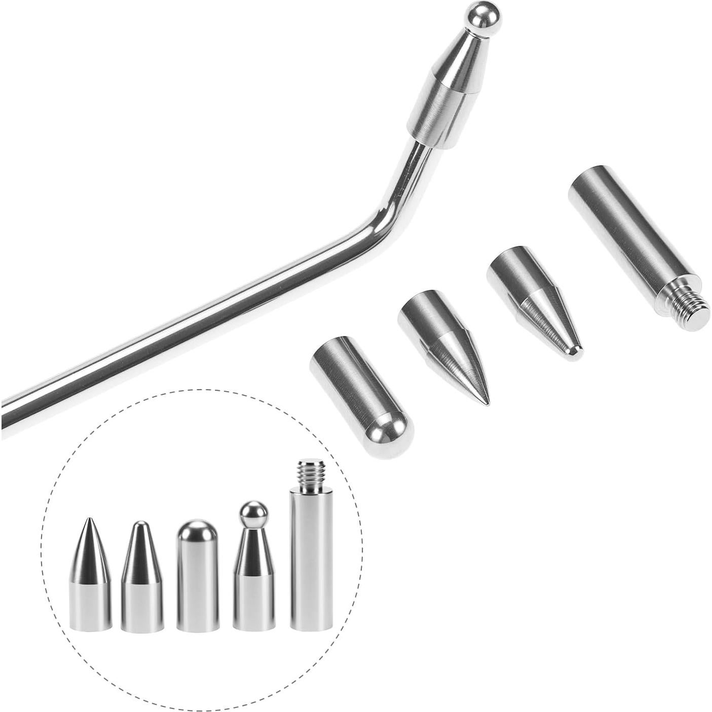 Kit de Reparación de Abolladuras QWORK QS16619, 3 Varillas y 20 Puntas