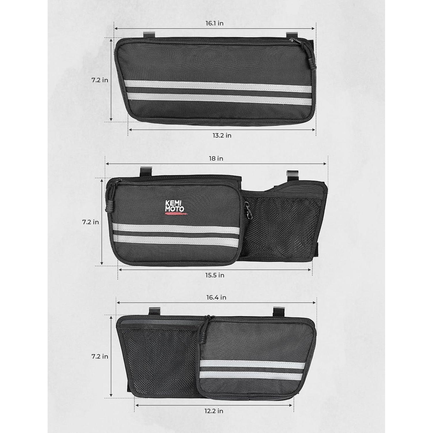 Organizador KEMIMOTO para Tour Pack 2014-2024 con Ganchos