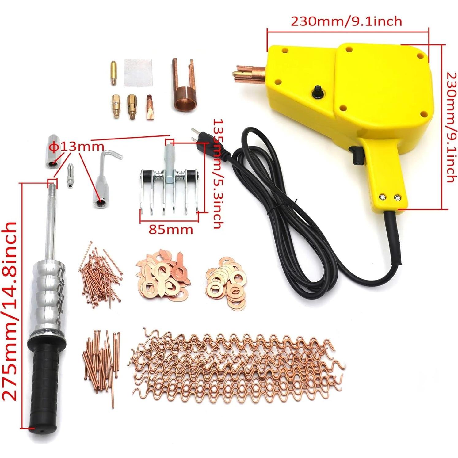 Kit de Soldador de Pernos XKMT 800VA 1600A 110V Portátil