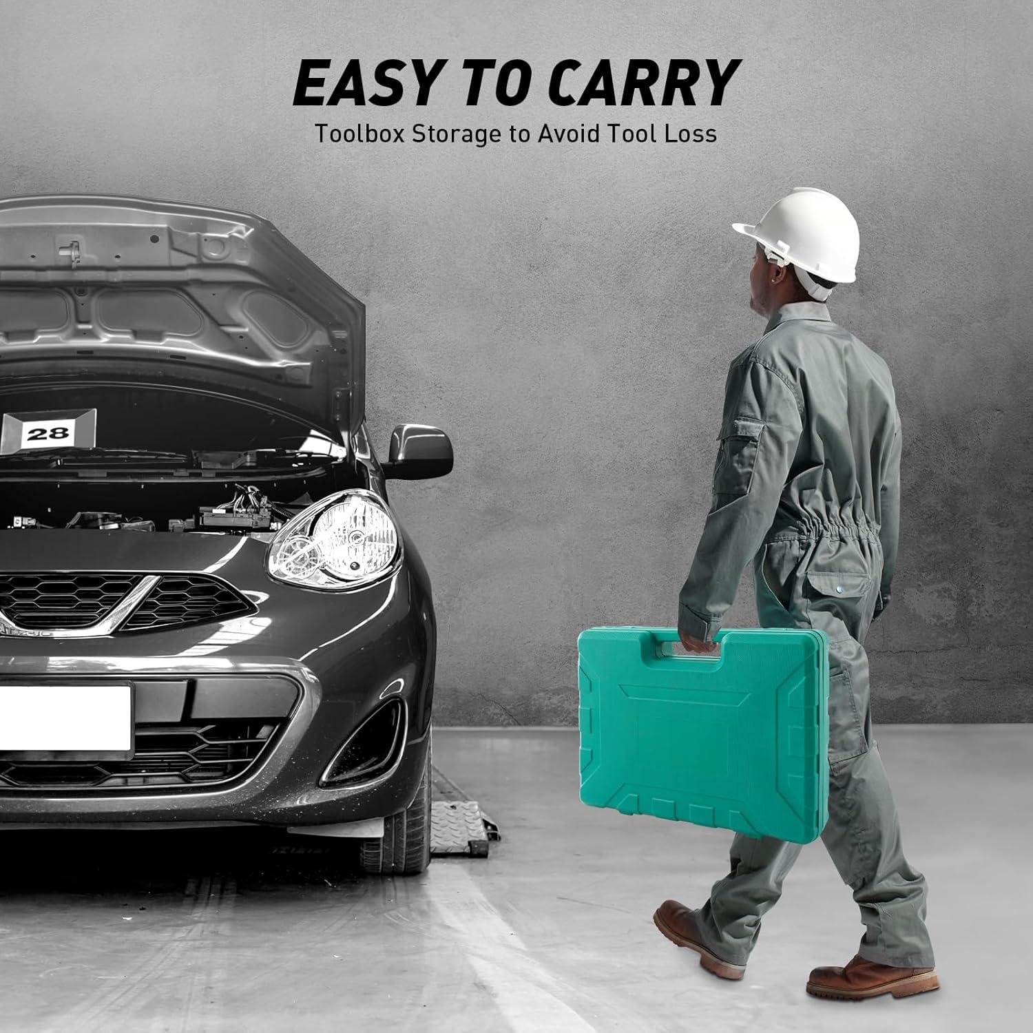 Kit de Herramientas de Reparación de Carrocería Kreiaoer 9 Piezas