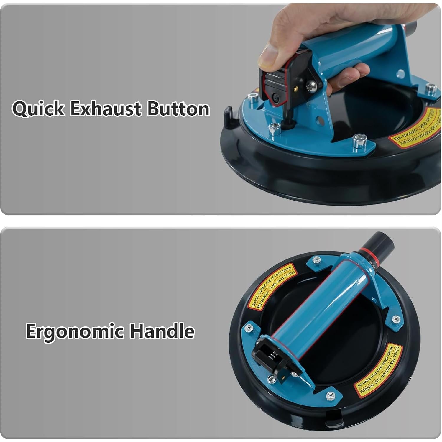 Ventosa de vidrio BaoNeedy 20.32 cm alta resistencia 1 paquete