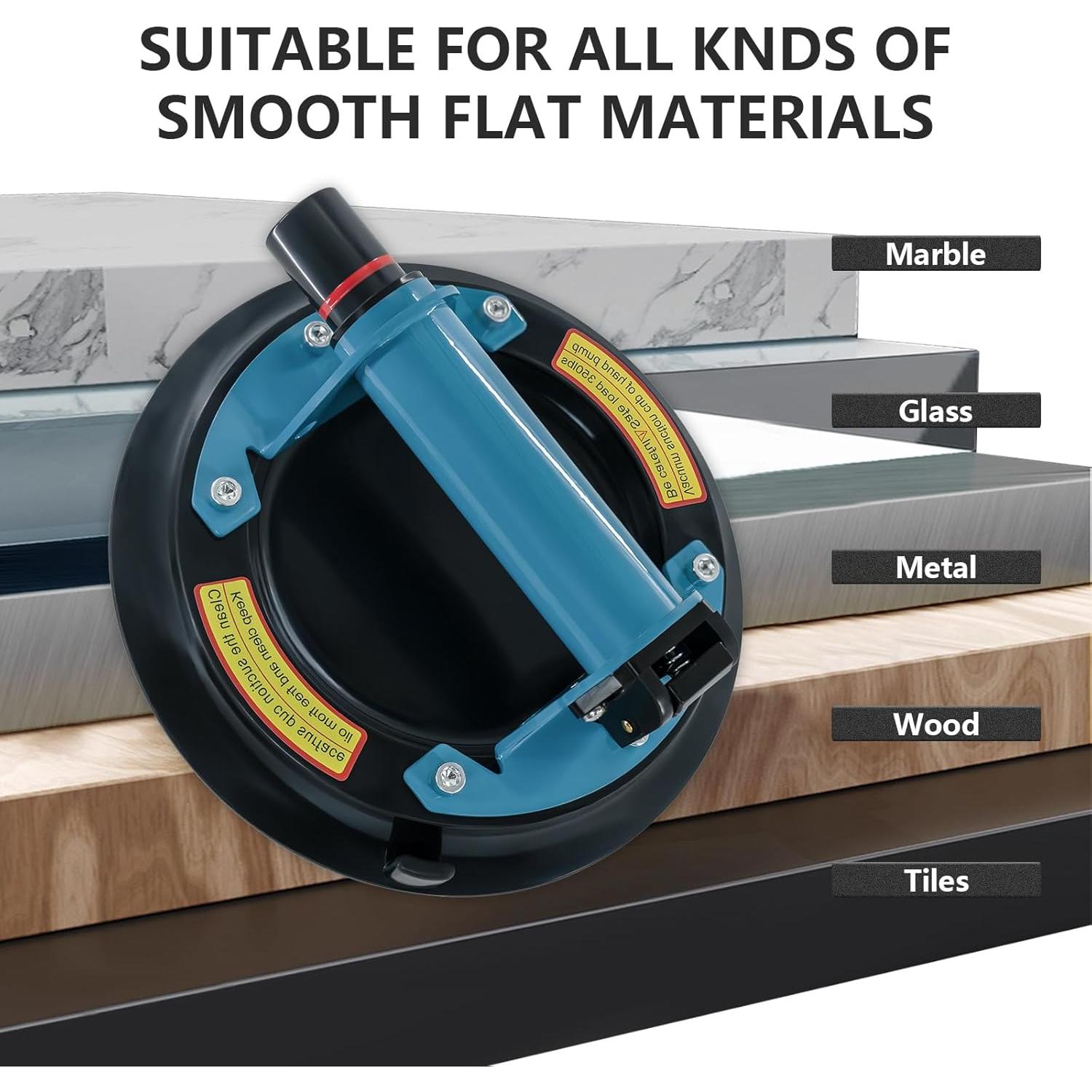 Ventosa de vidrio BaoNeedy 20.32 cm alta resistencia 1 paquete