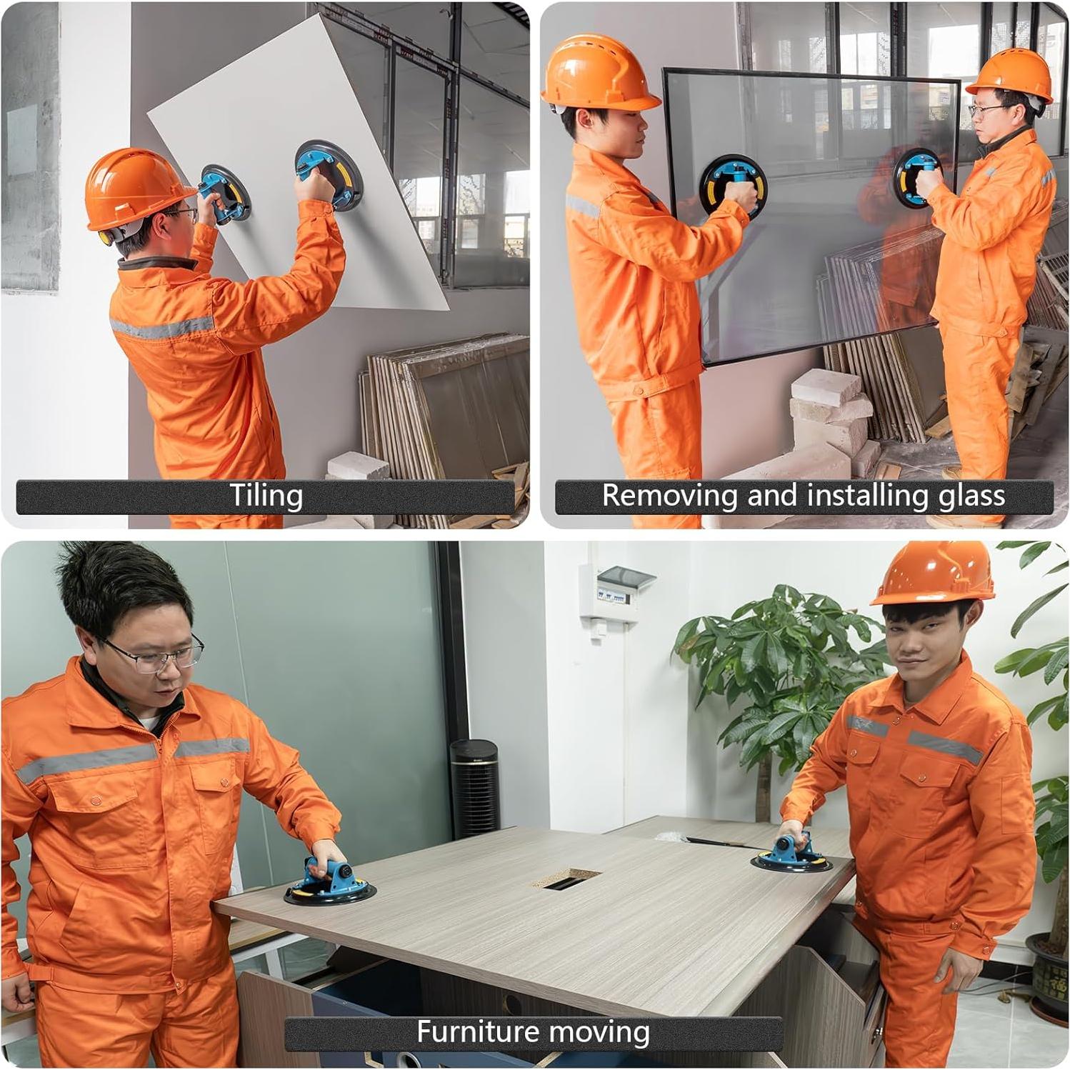 Ventosa de vidrio BaoNeedy 20.32 cm alta resistencia 1 paquete