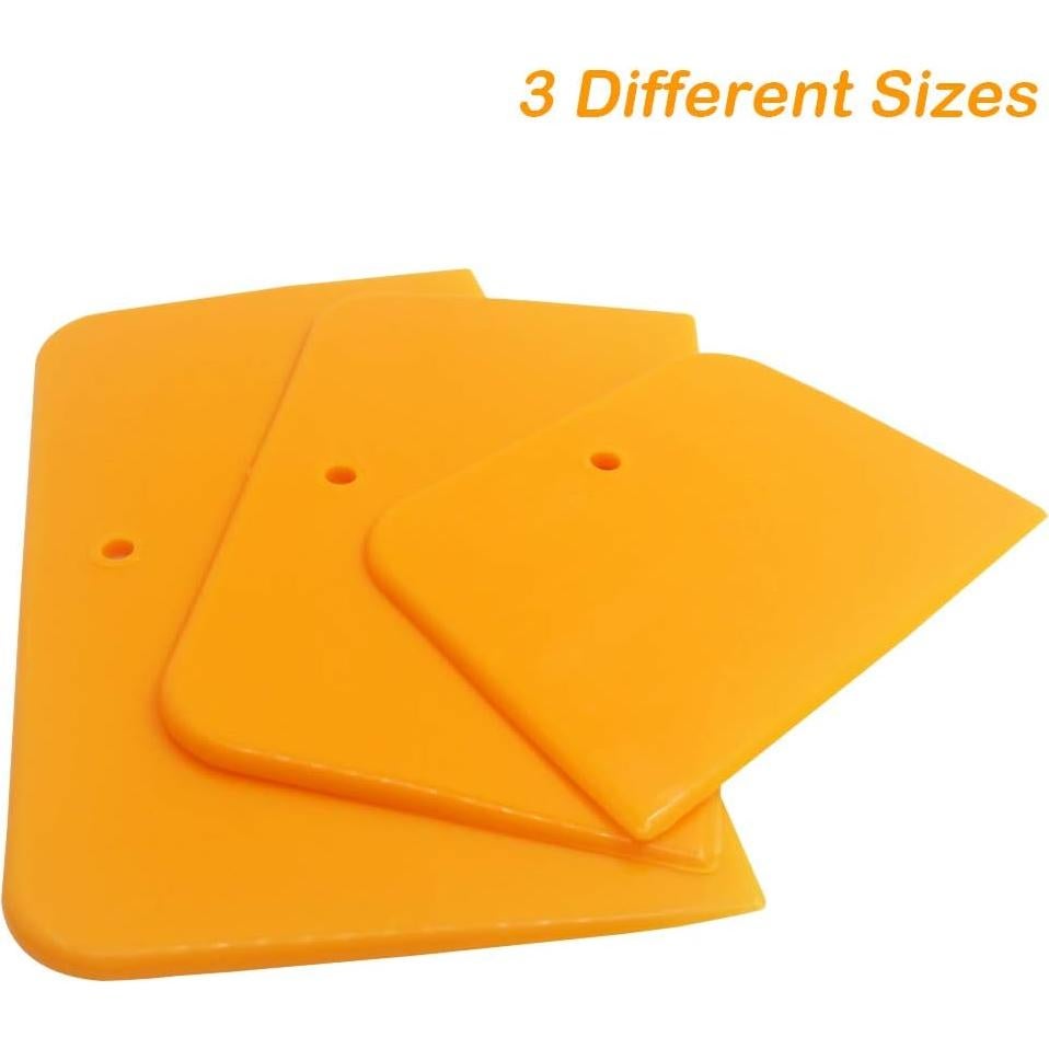 Kit de Espátulas DaKuan 9 Piezas para Carrocería - 10.16, 12.7, 15.24 cm