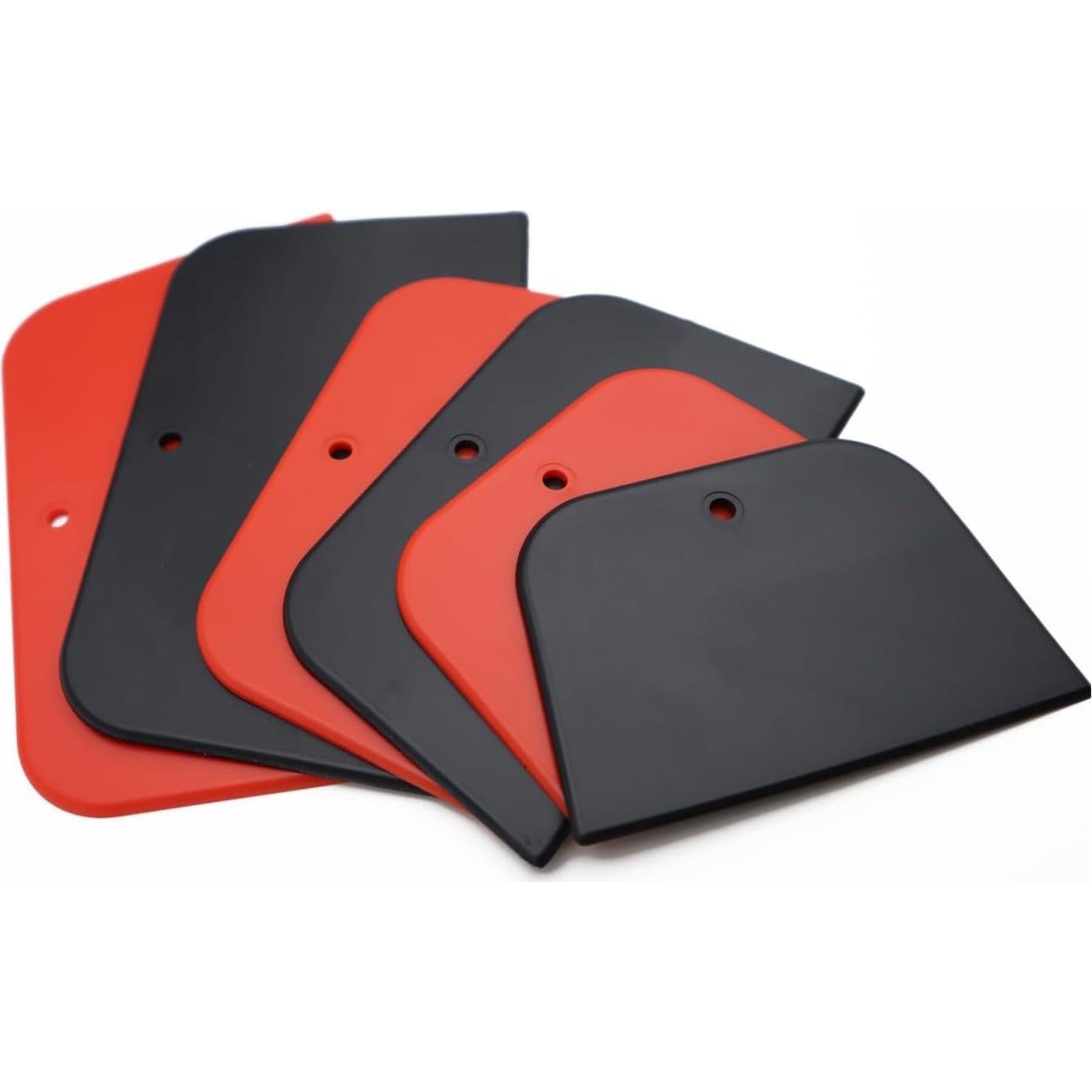 6 Espatuladores de Relleno de Plástico PE TuNan - 10, 12 y 15 cm