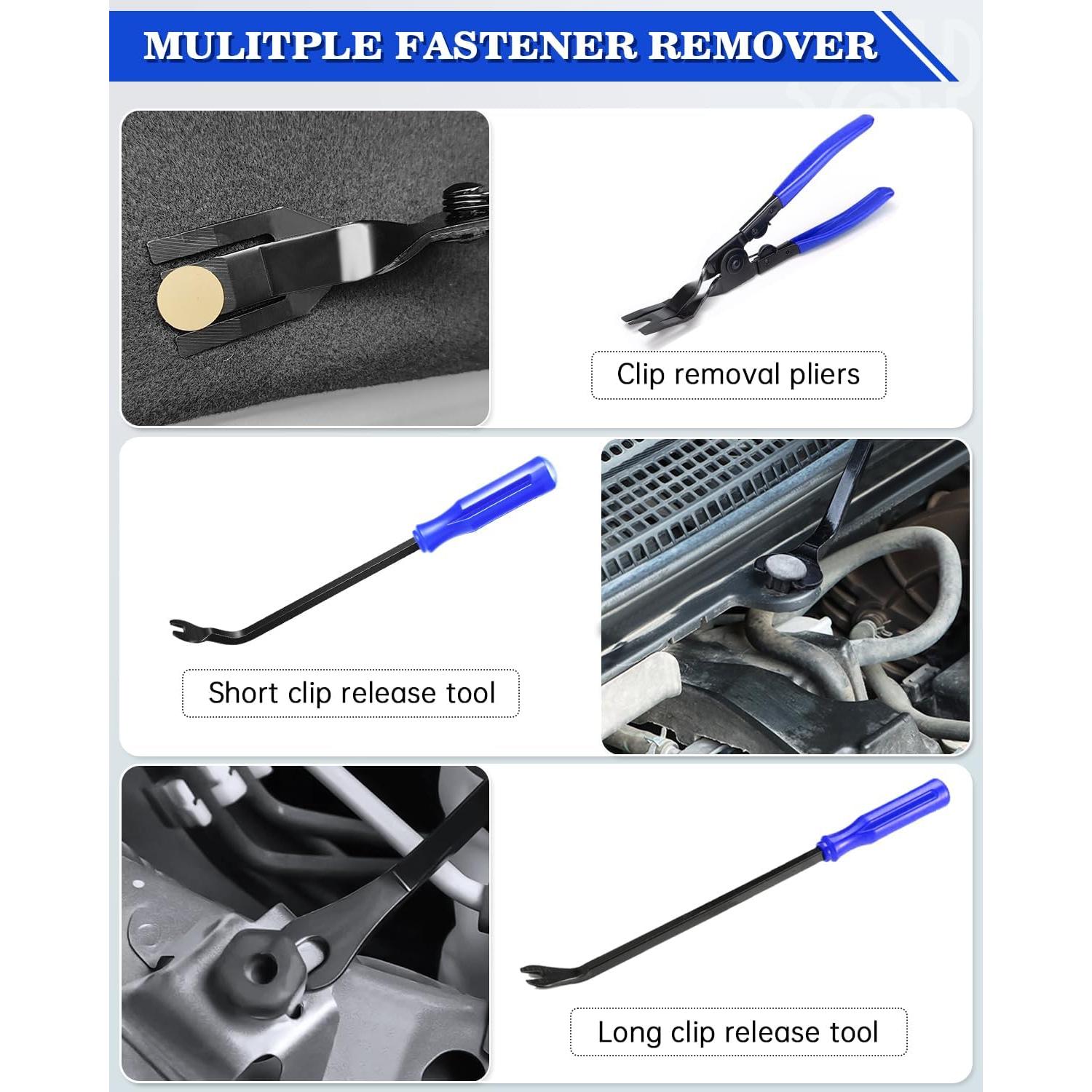 Kit de Herramientas de Remoción de Molduras Poraxy 19 Pcs