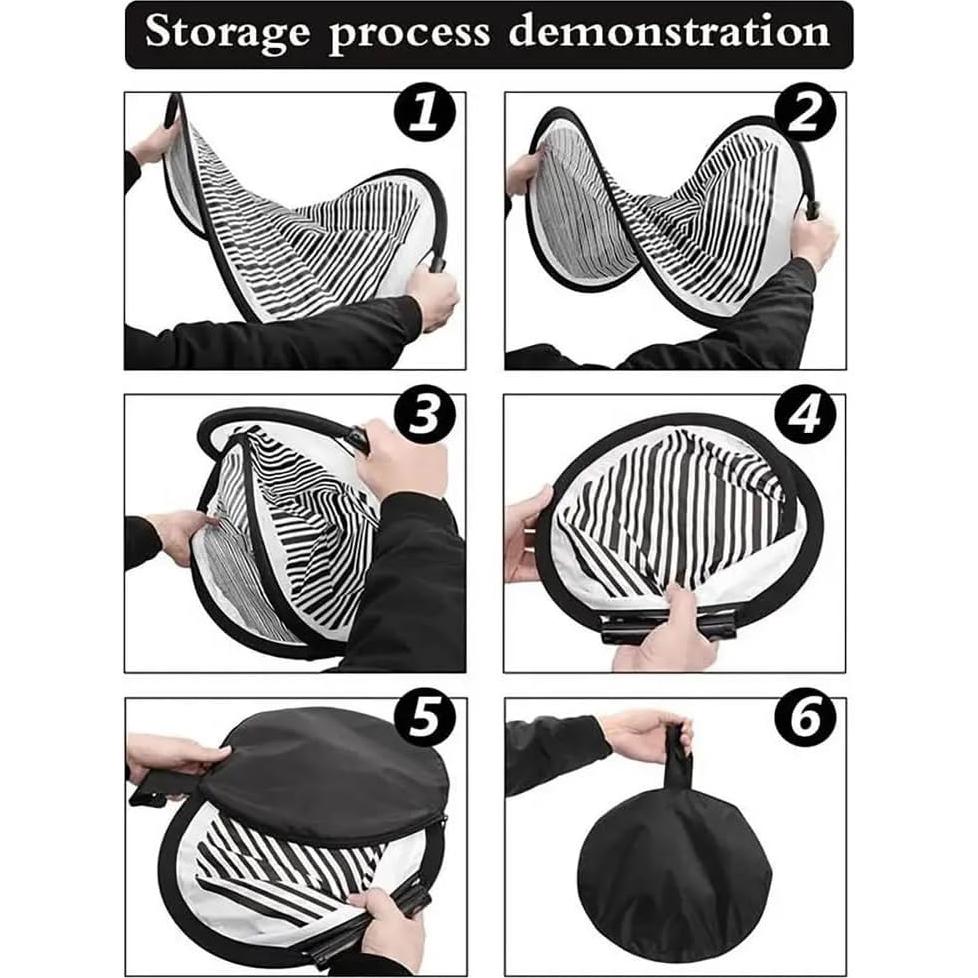 Tablero Reflector de Abolladuras CXGS 80 cm Plegable 2 Paquetes