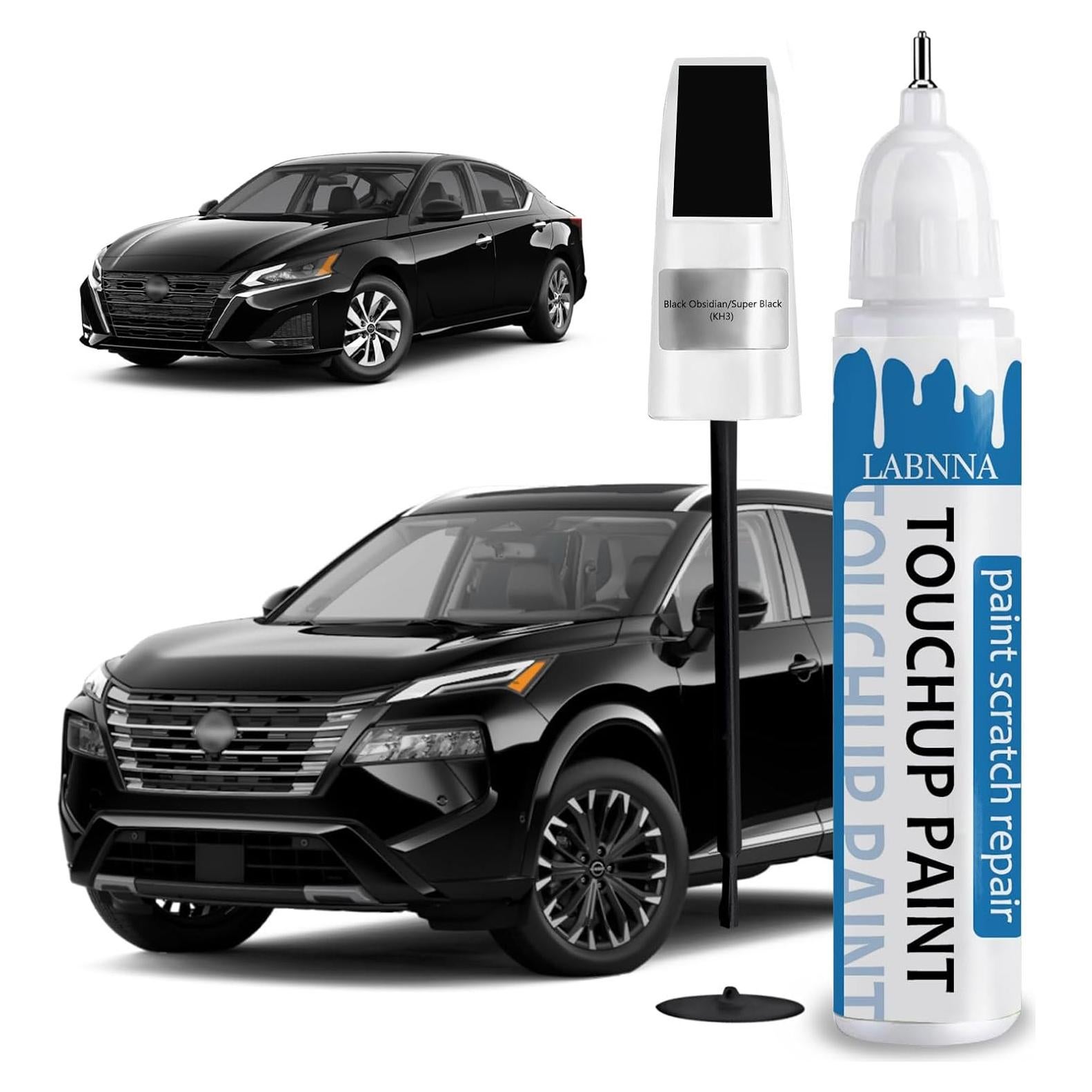 Pintura de Retoque LABNNA Black Obsidian 0.4 Fl Oz para Nissan