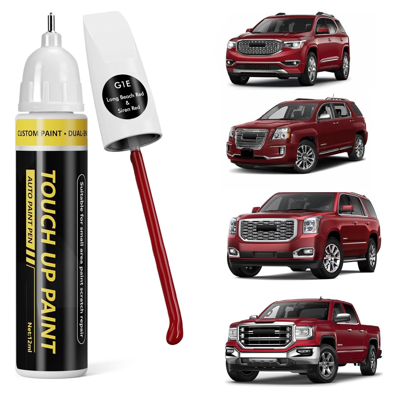 Pintura de Retoque GMC Rojo Long Beach G1E 12ml 2 en 1