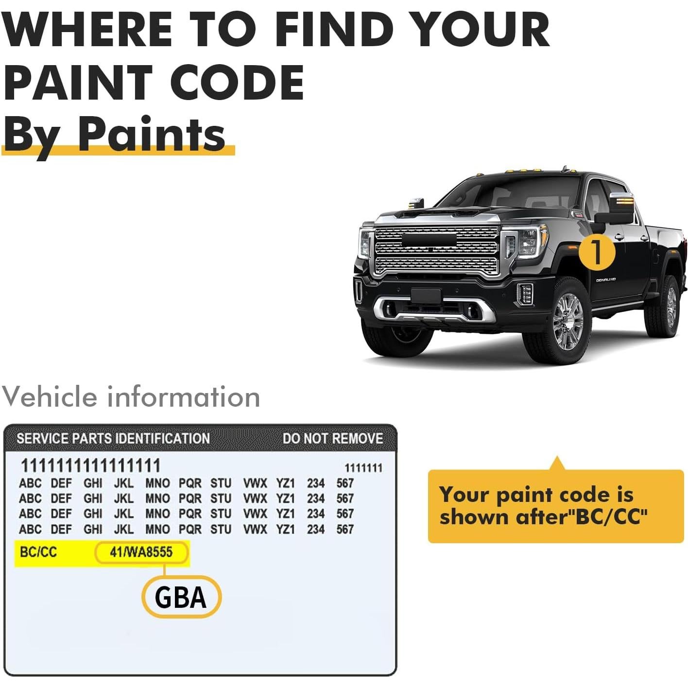 Pintura de Retoque GMC Rojo Long Beach G1E 12ml 2 en 1