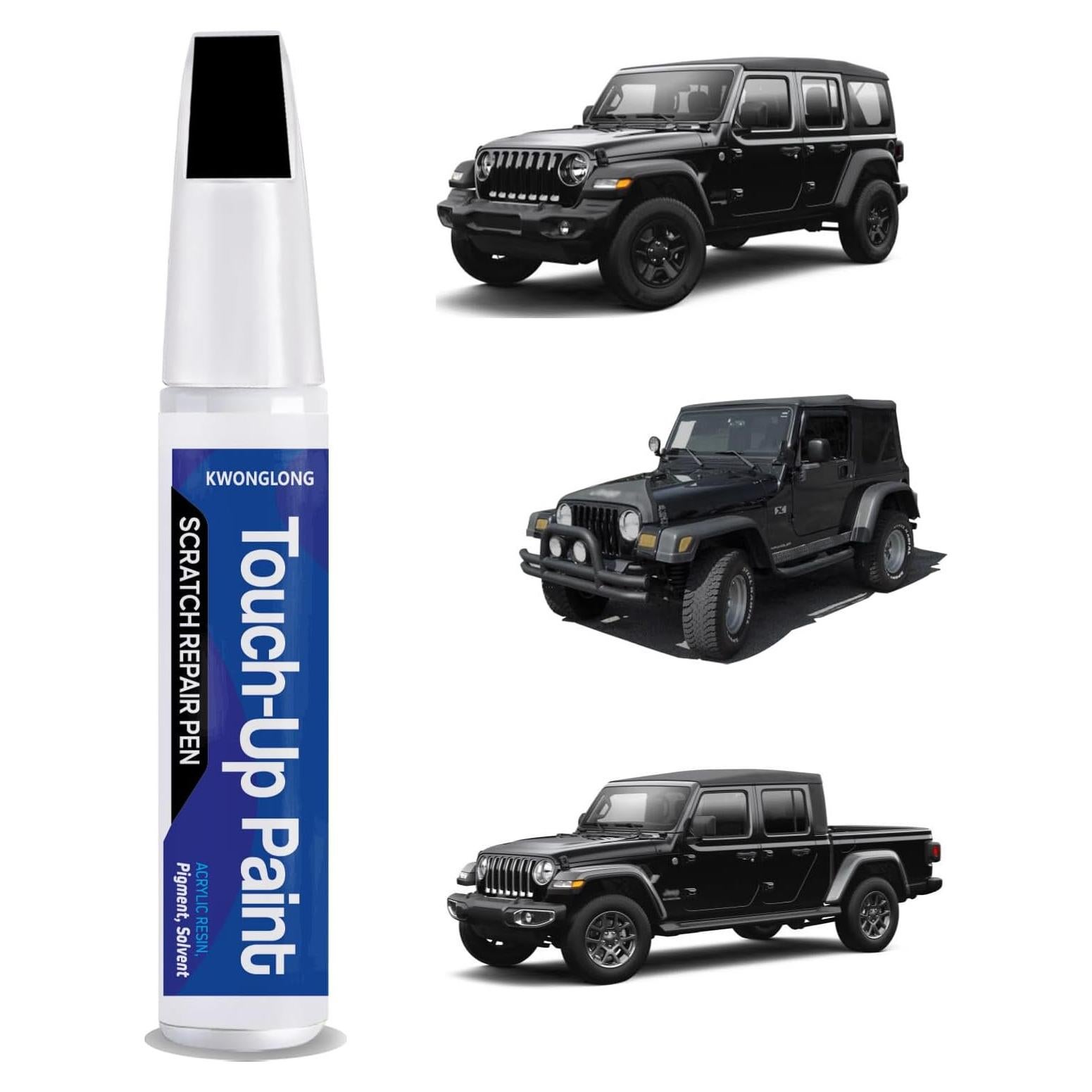 Pintura de Retoque Negra KWONGLONG PX8/DX8 12ml para Jeep