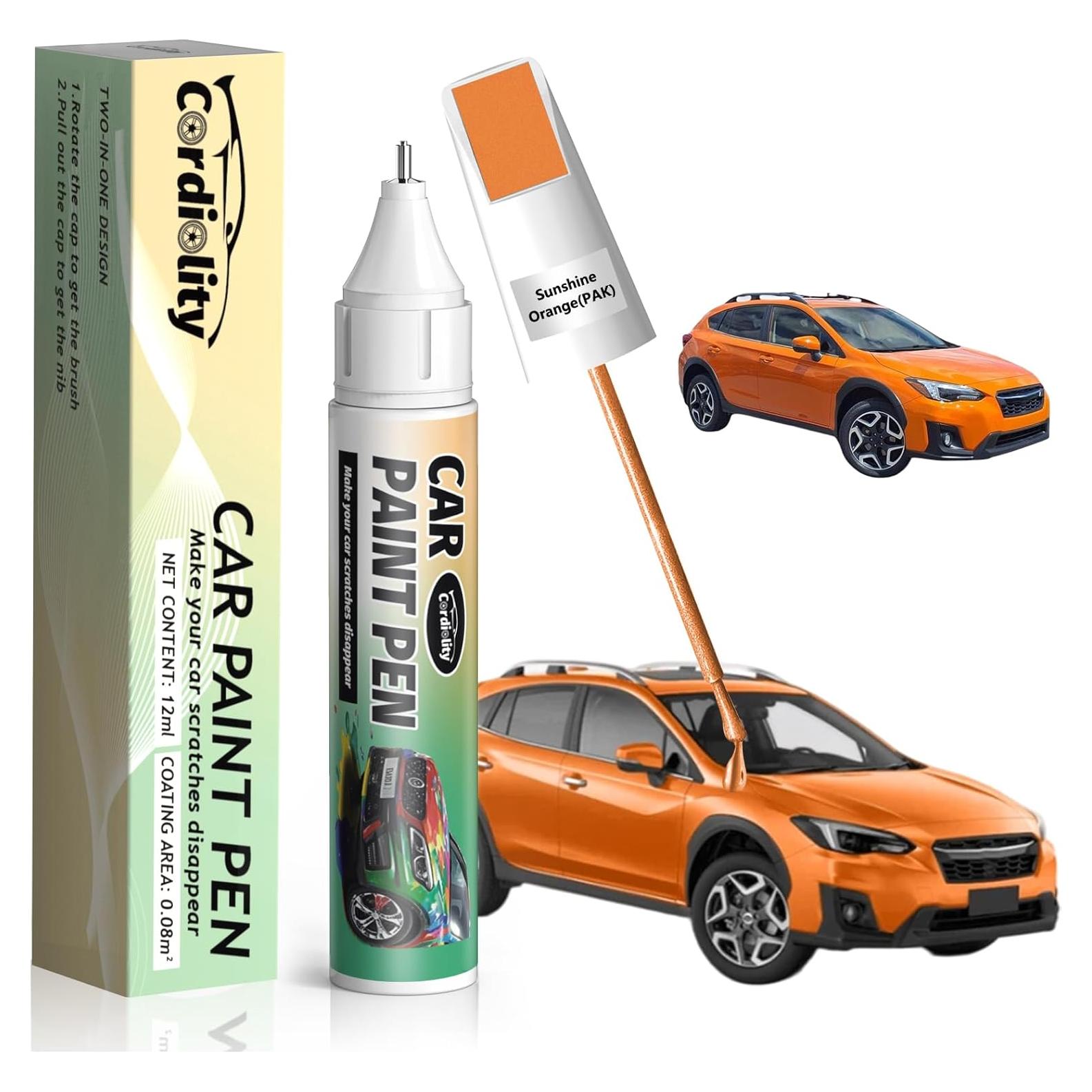 Lápiz de Reparación de Pintura Cardiality Naranja Brillante PAK para Subaru