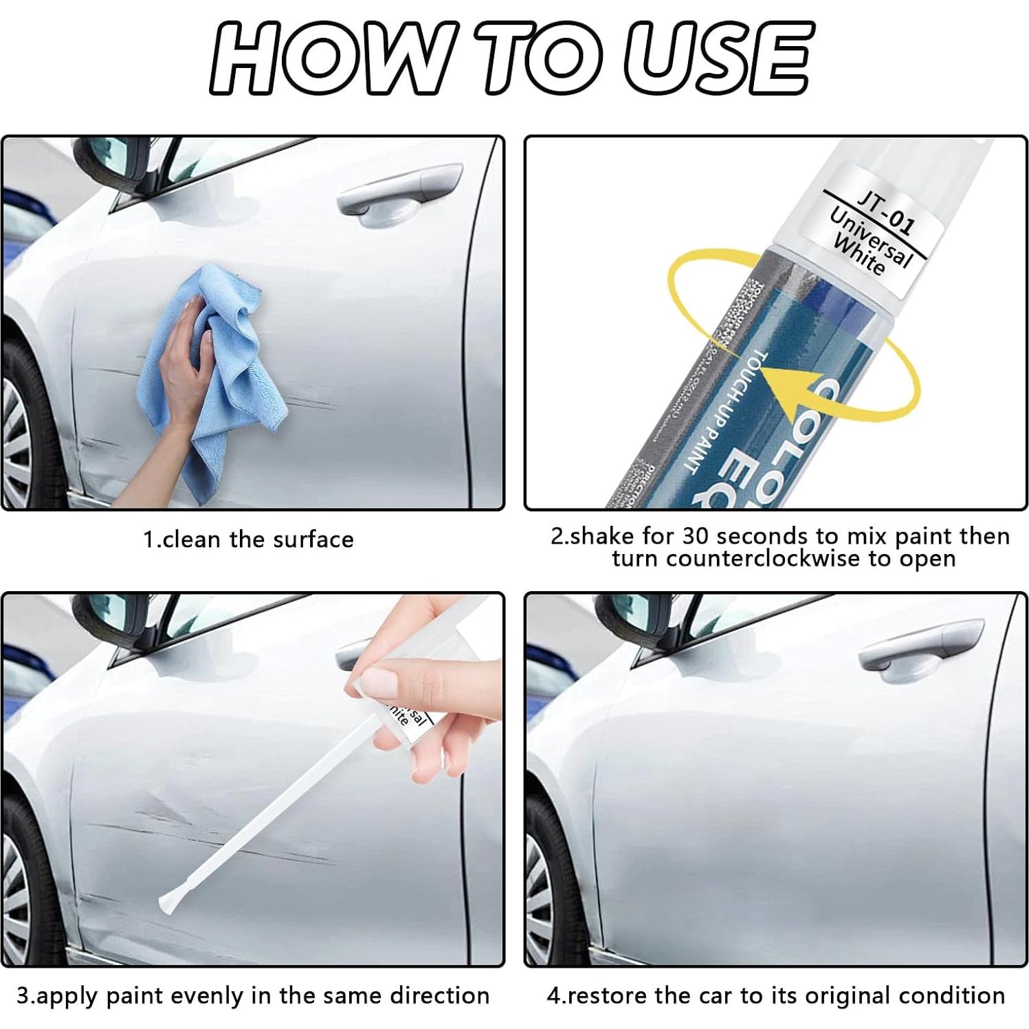 Bolígrafo de Pintura para Tocar vvag Blanco 50ml Secado Rápido