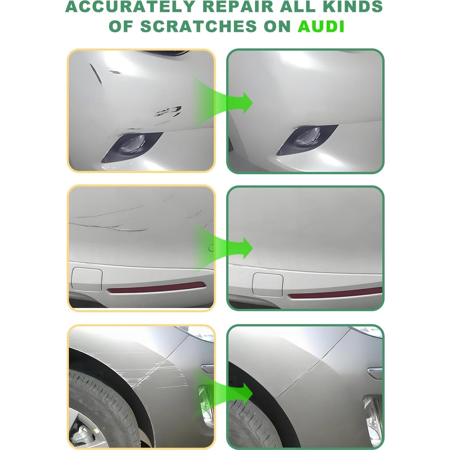 Pintura de Retoque Cardiality Ibis White LY9C para Audi 12ml