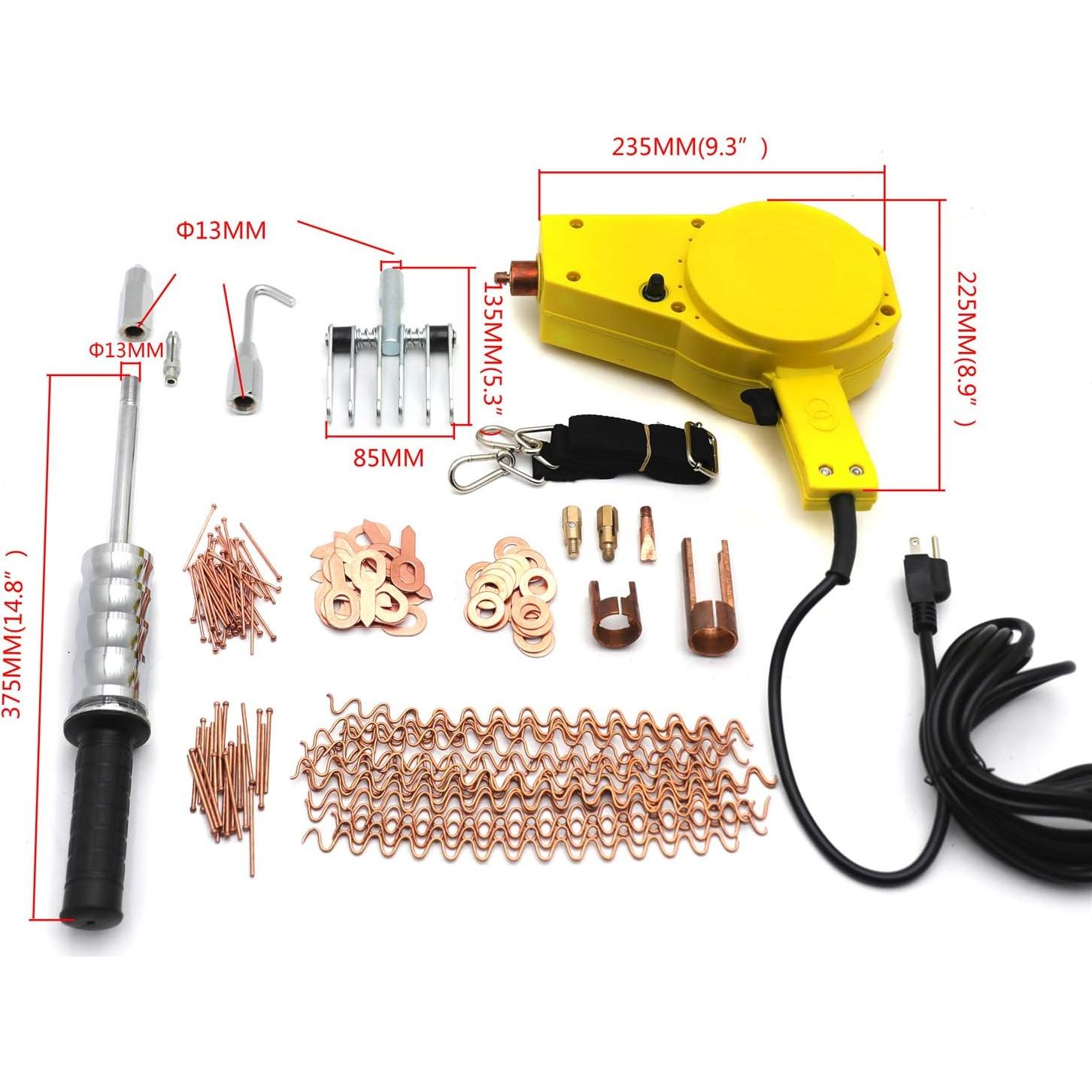 Kit de Reparación de Carrocería HTTMT 800VA con Soldador