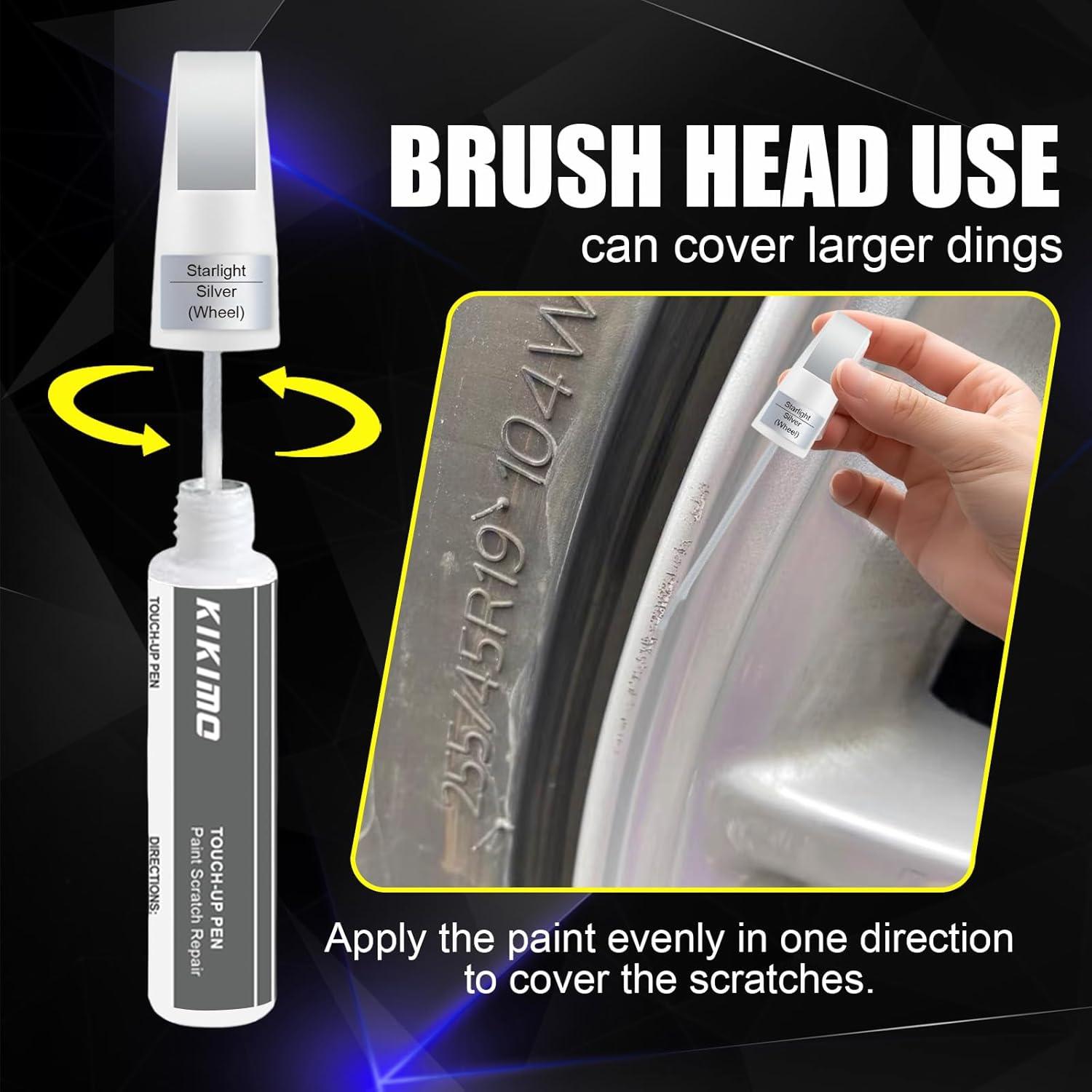 Pintura de Retoque KIKIMO para Rines Tesla Model Y/3/S/X 12ml