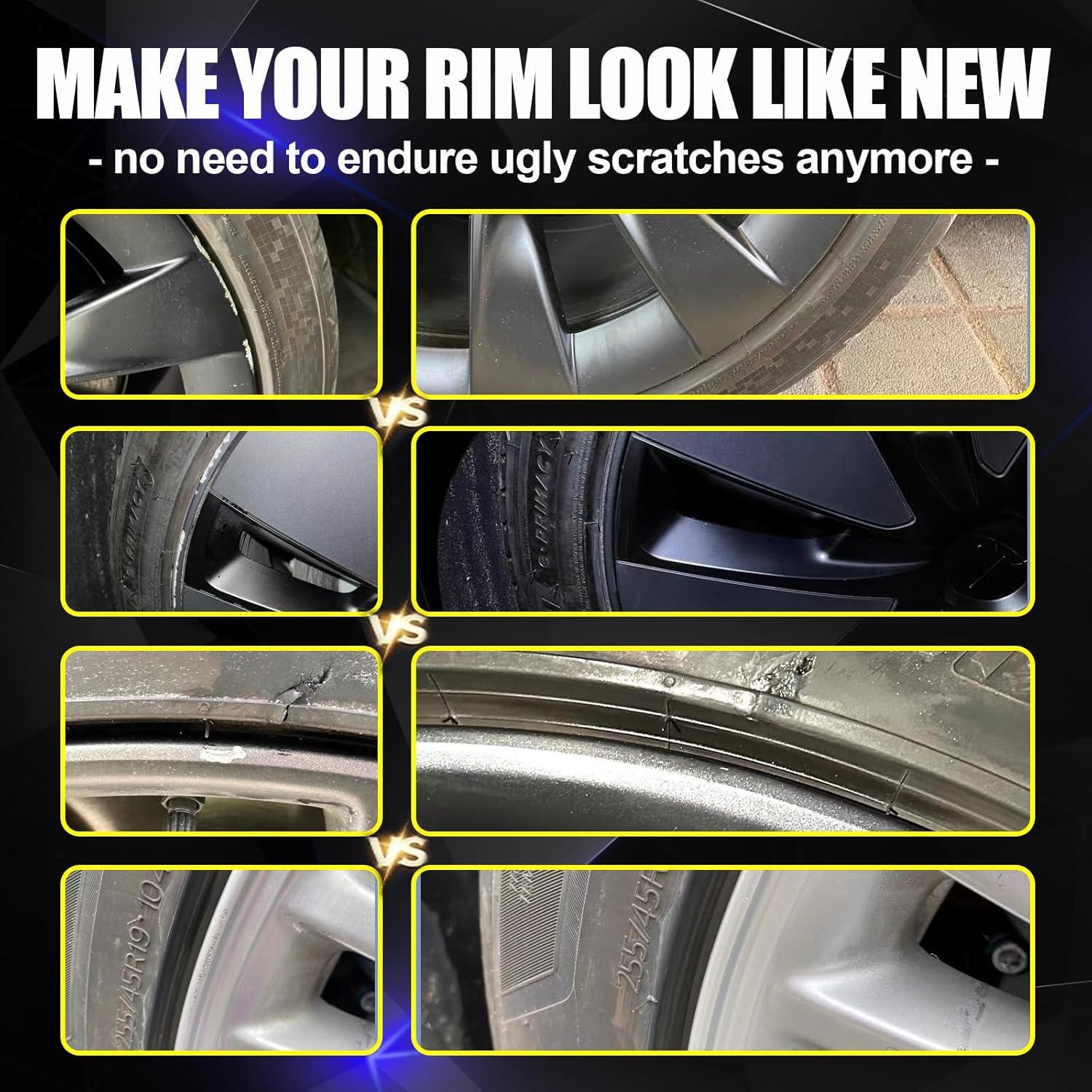 Pintura de Retoque KIKIMO para Rines Tesla Model Y/3/S/X 12ml