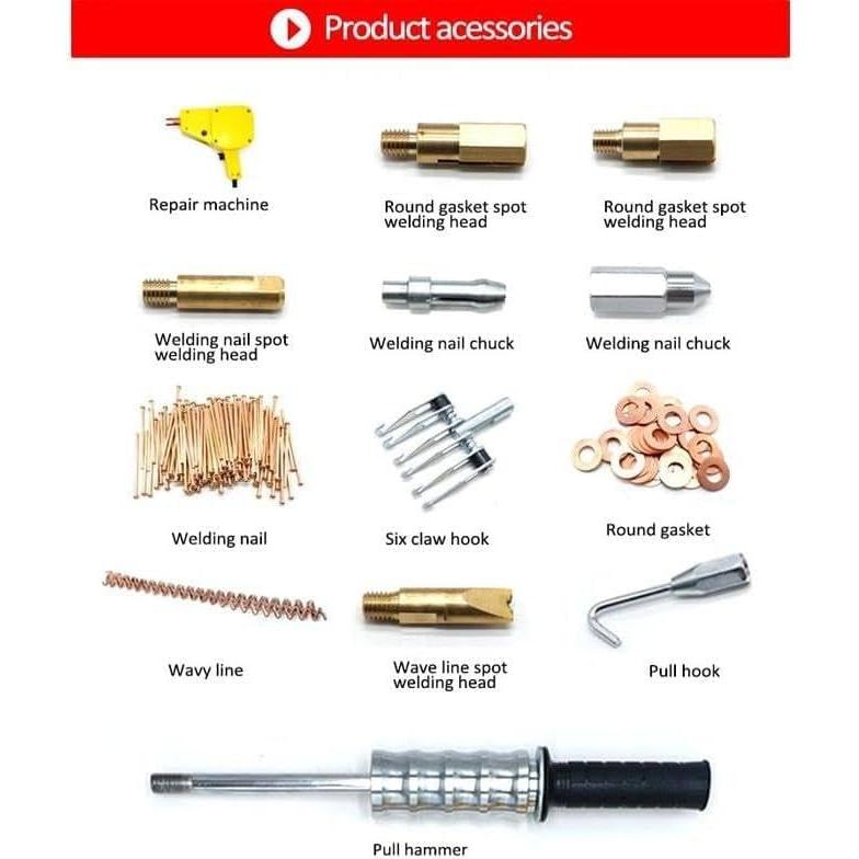 Kit de reparación de abolladuras SICWEDIM 800VA portátil