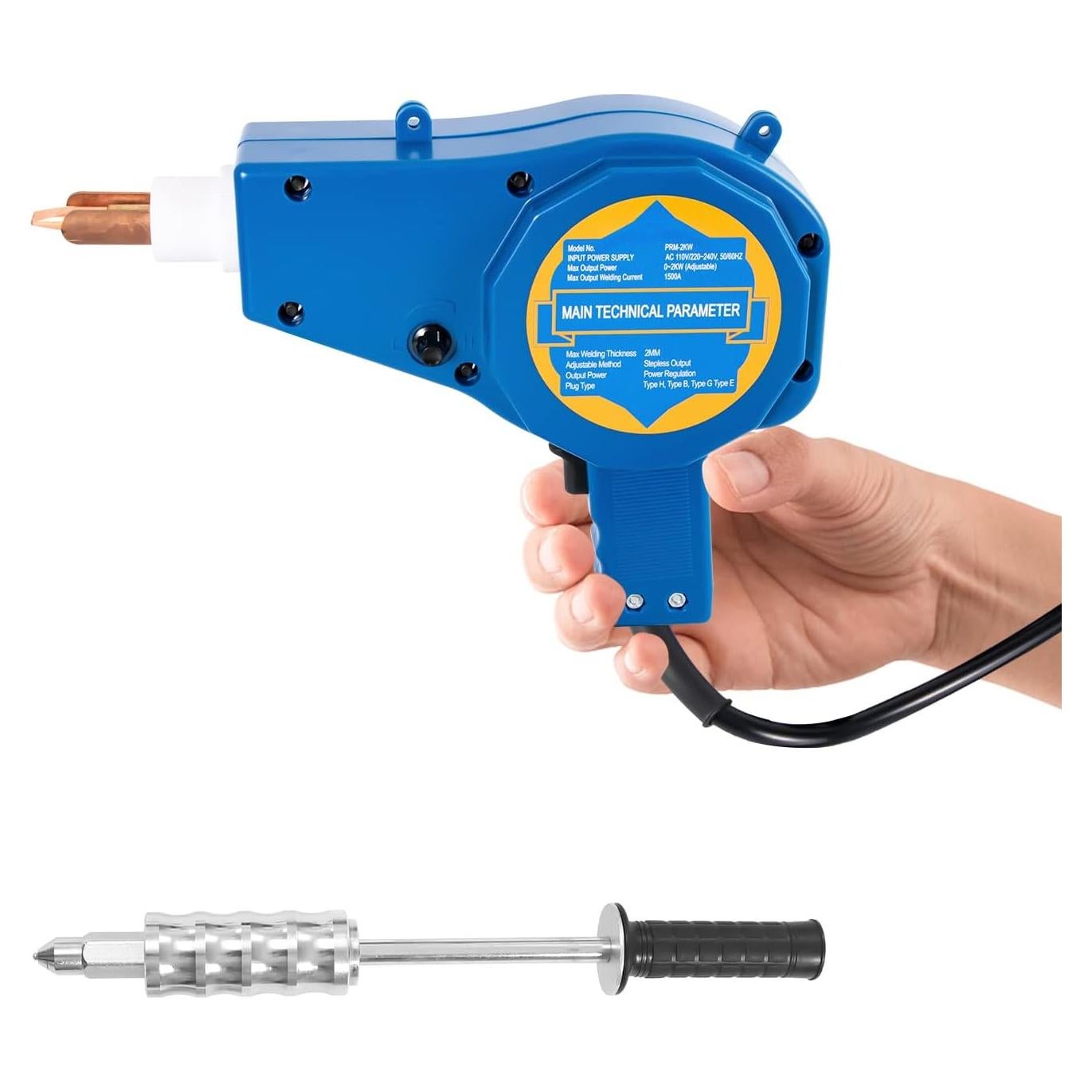 Kit de Soldador de Puntos RIAHNEAH 110V 800VA para Autos