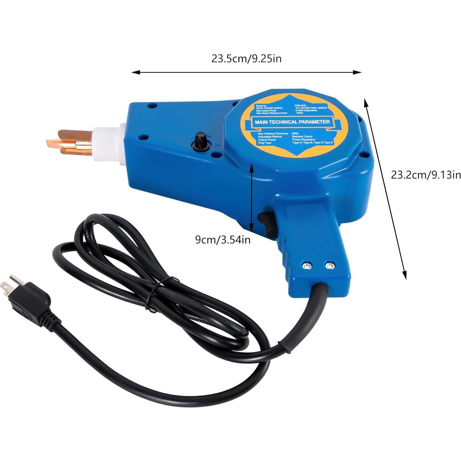 Kit de Soldador de Puntos RIAHNEAH 110V 800VA para Autos