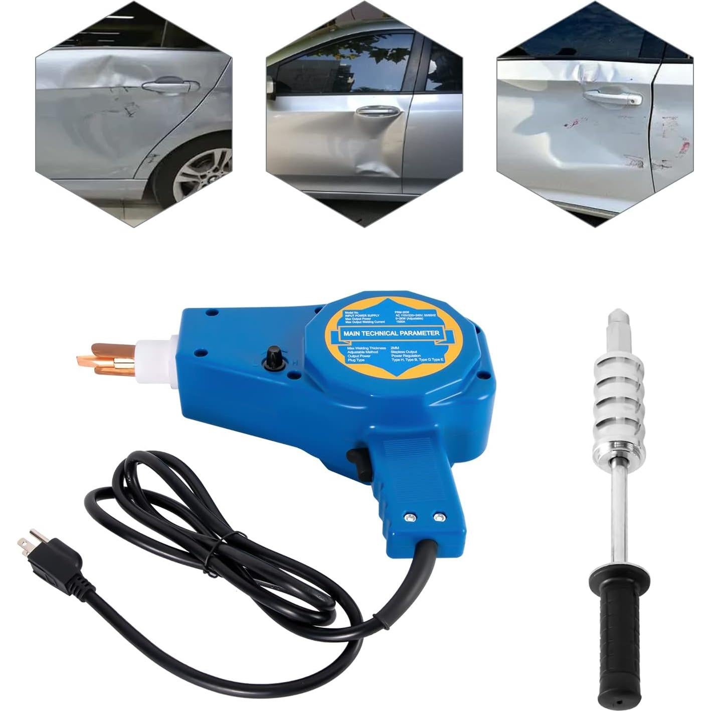 Kit de Soldador de Puntos RIAHNEAH 110V 800VA para Autos