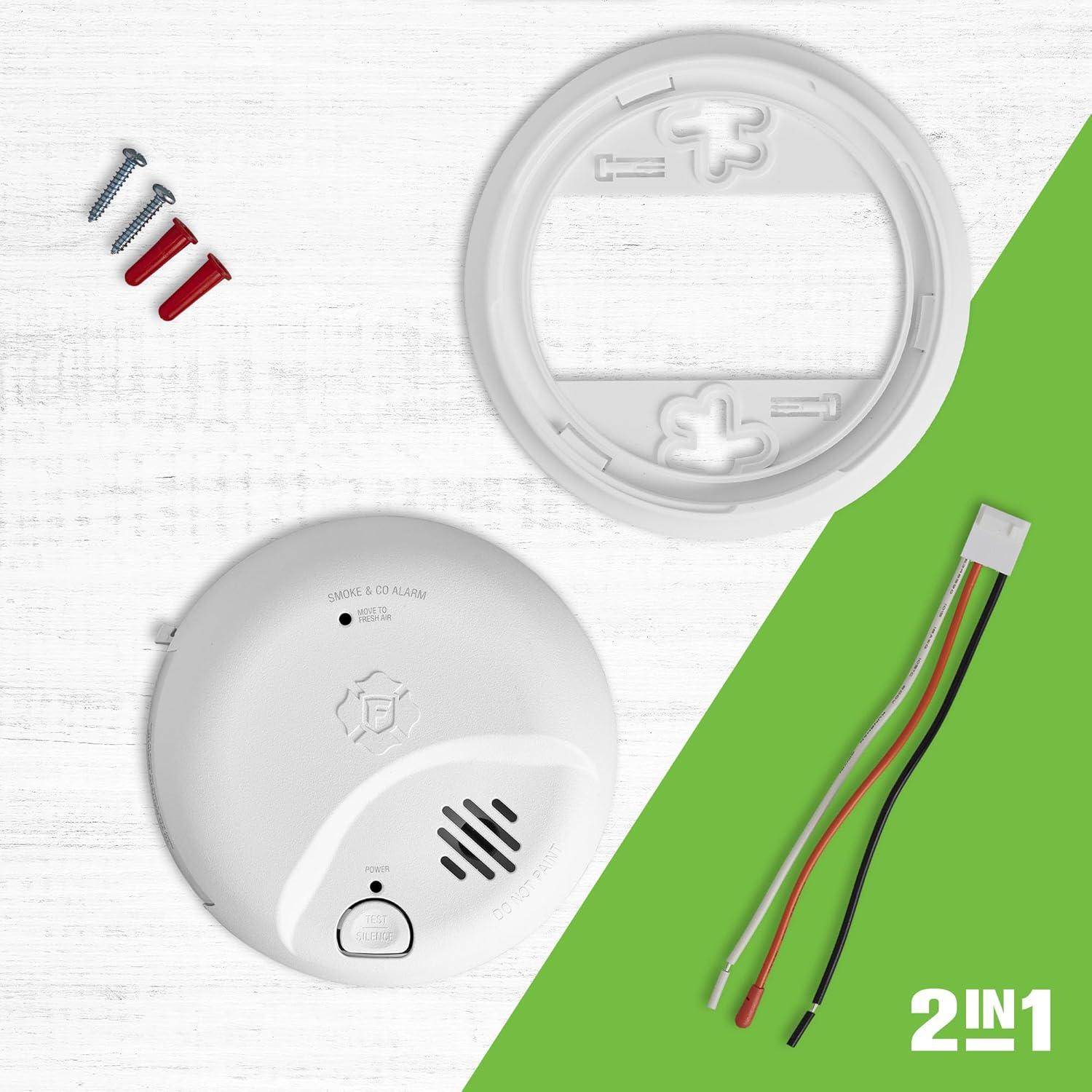 Alarma de Humo y Monóxido First Alert SMICO105-AC Paquete de 3