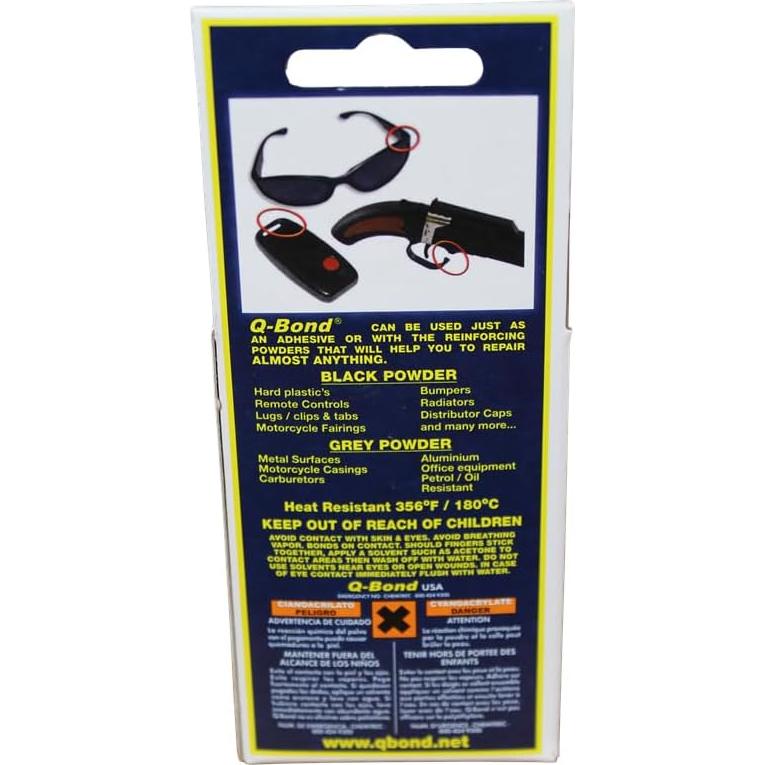 Kit de Adhesivo Ultra Fuerte K Tool International QB2 - 4 Piezas