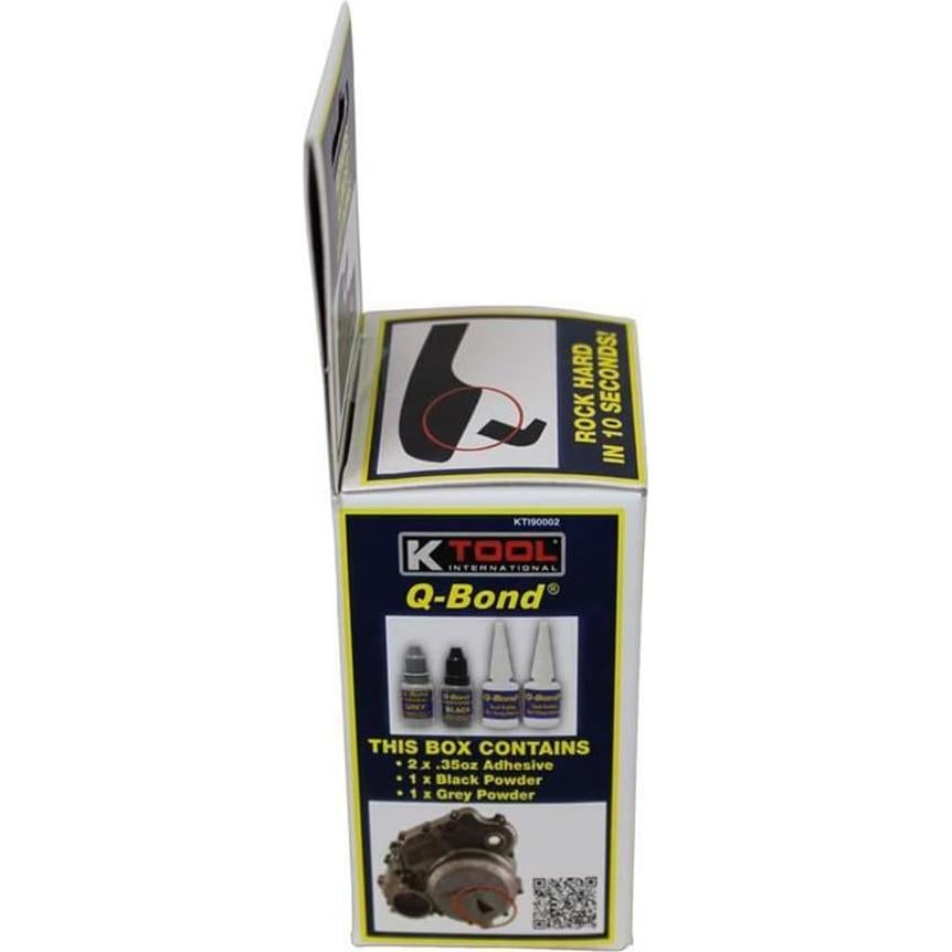 Kit de Adhesivo Ultra Fuerte K Tool International QB2 - 4 Piezas