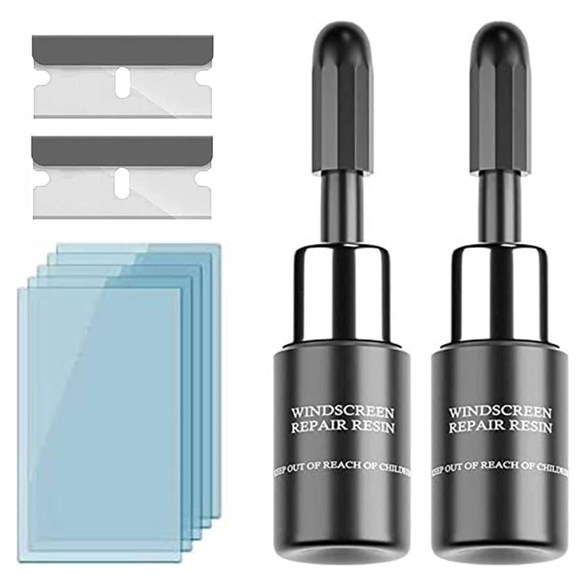 Kit de Reparación de Grietas en Parabrisas Biaoyun 2 PCS