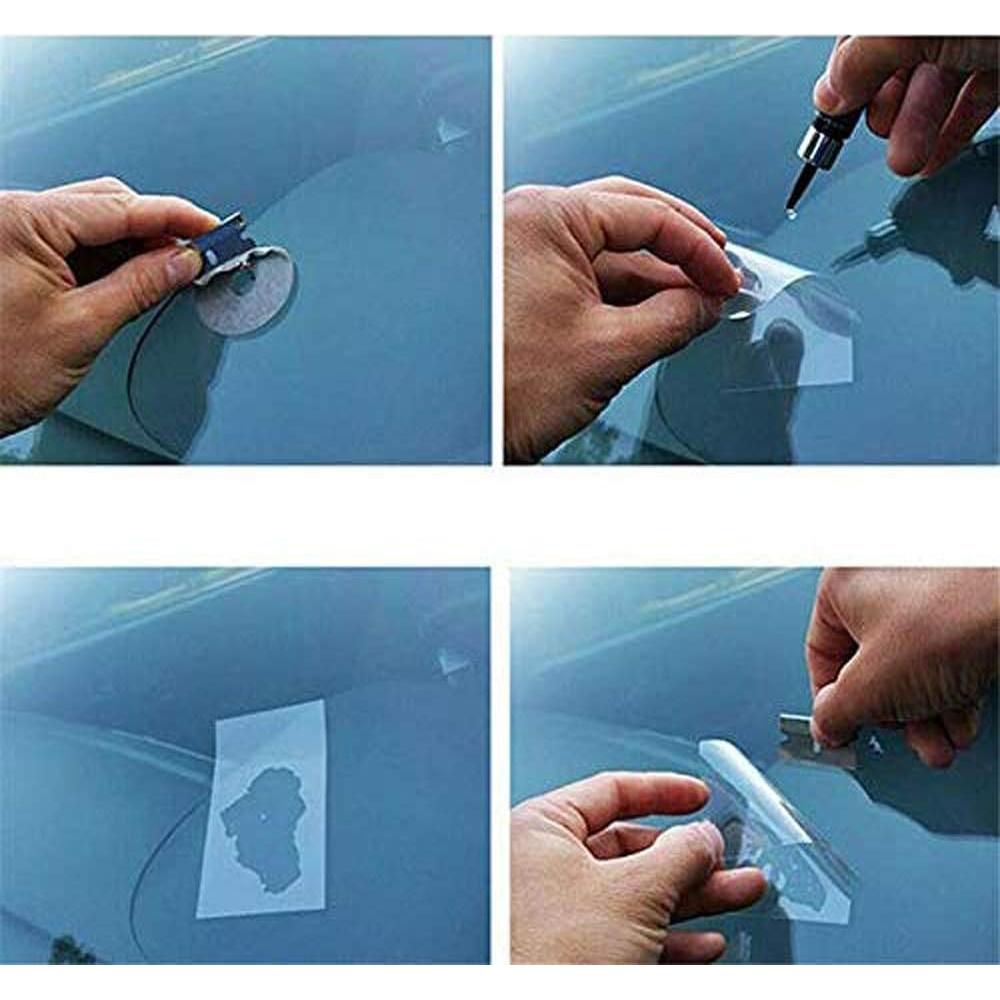Kit de Reparación de Grietas en Parabrisas Biaoyun 2 PCS