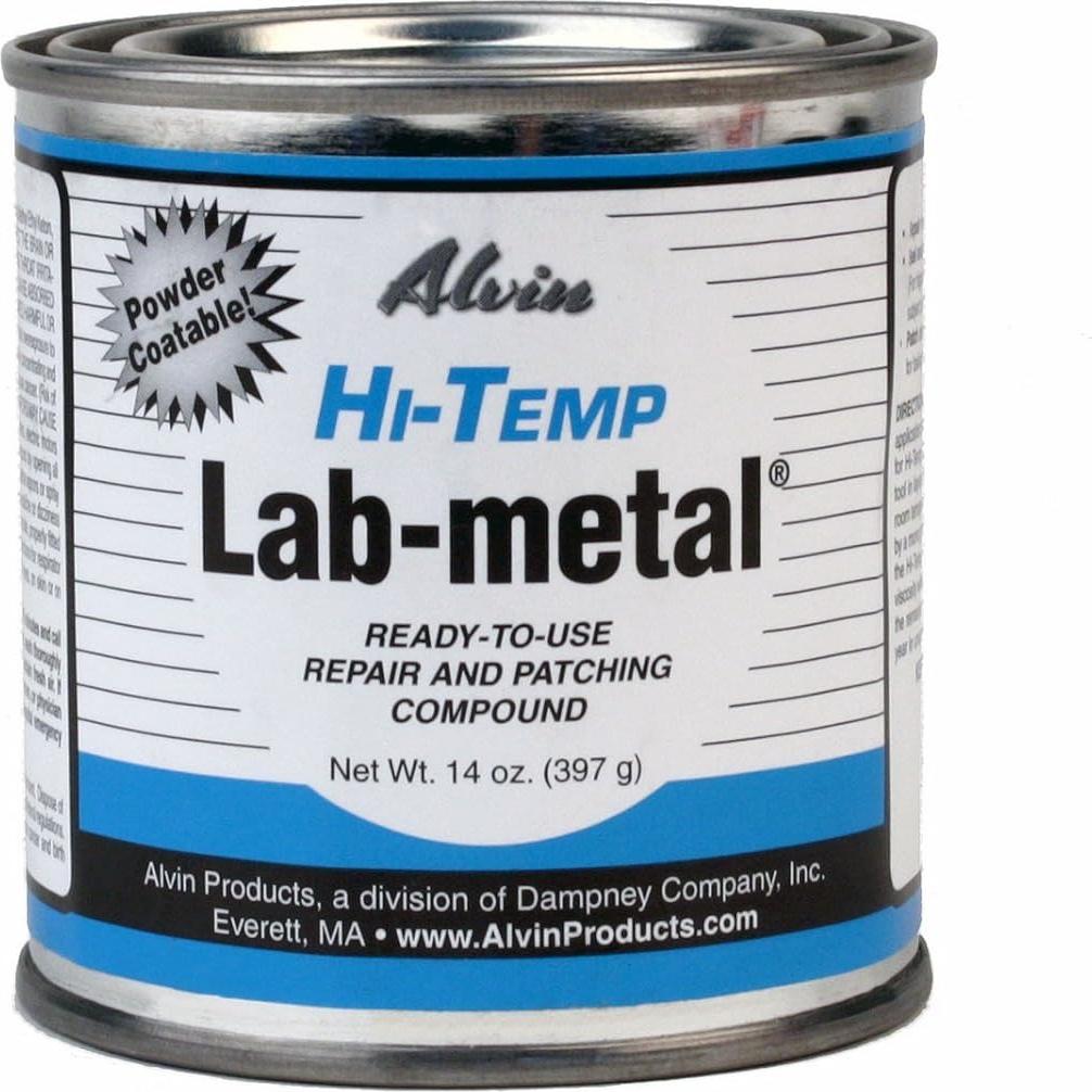 Kit de Reparación Metal de Laboratorio Alvin 396 g + Disolvente 454 g
