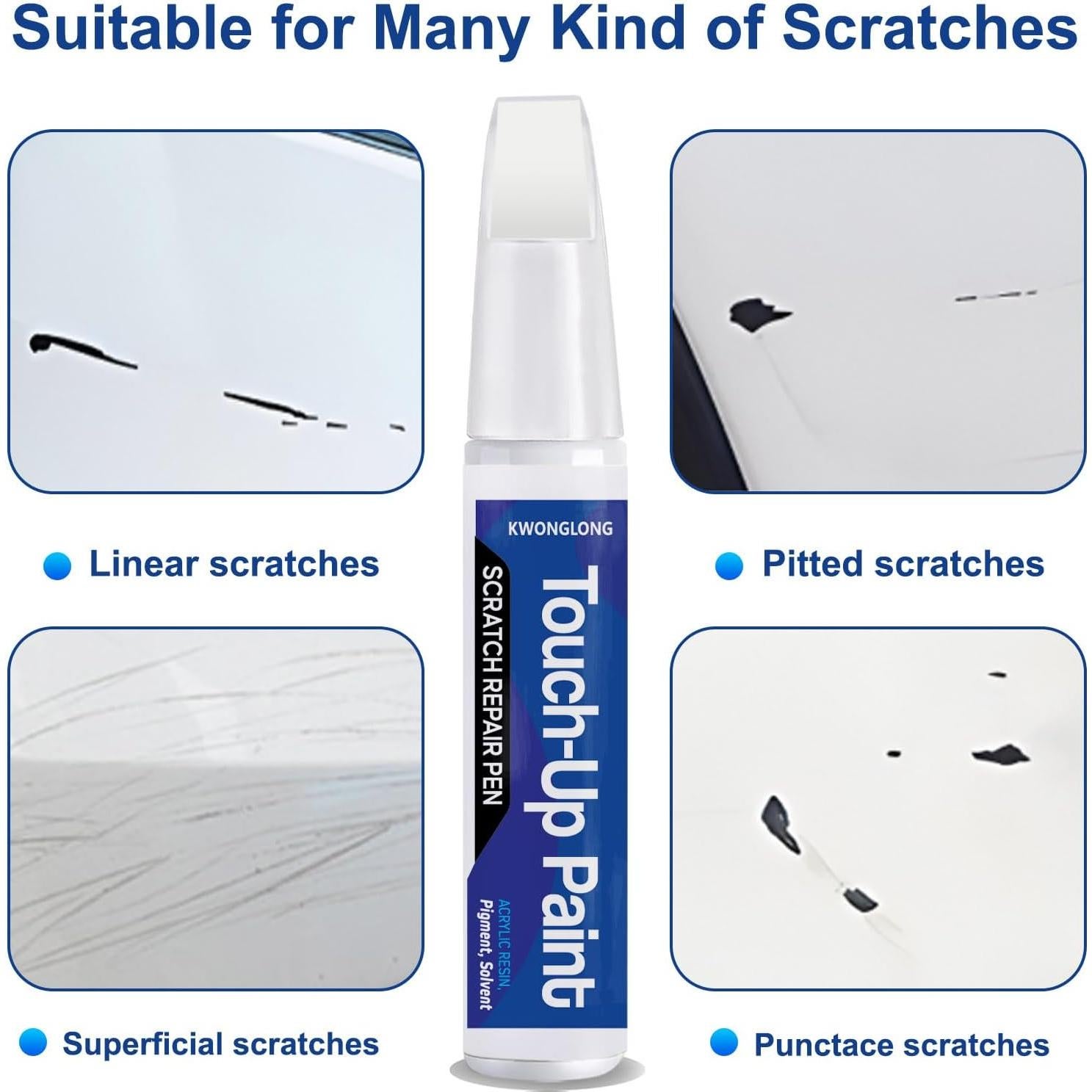 Pintura de Retoque Metálica Plata Mística KWONGLONG 12ml