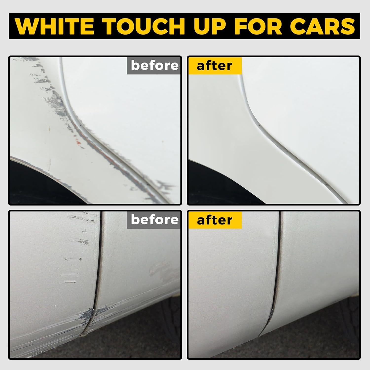 Marcadores Jumbo de Neumáticos SELEAD - Paquete de 4 Blancos 15mm