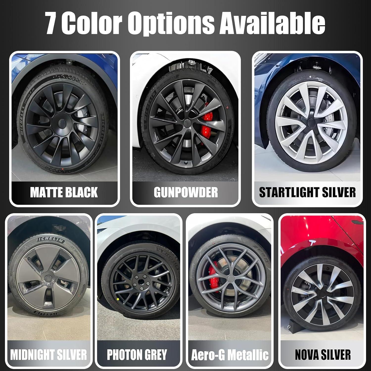 Pintura de Retoque Midnight Silver SNSIR para Llantas Tesla